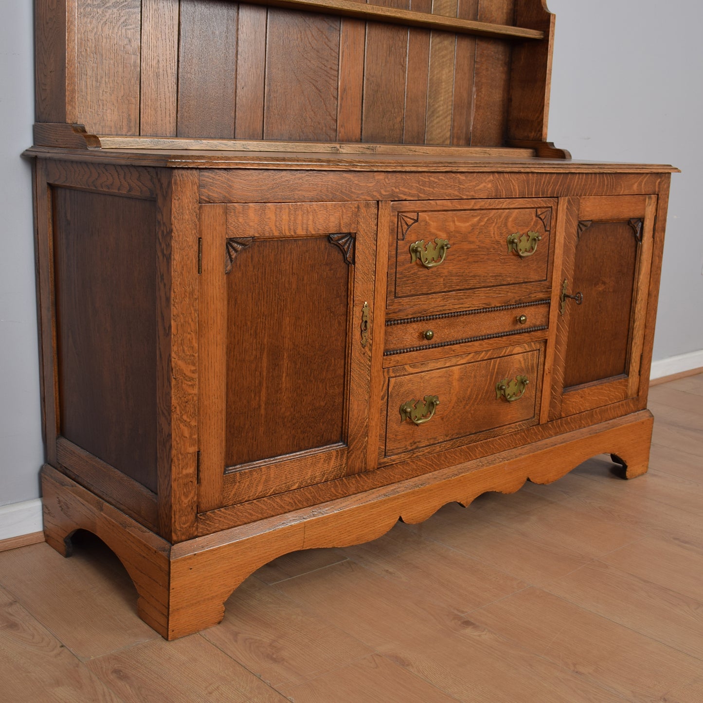 Restored Large Oak Dresser