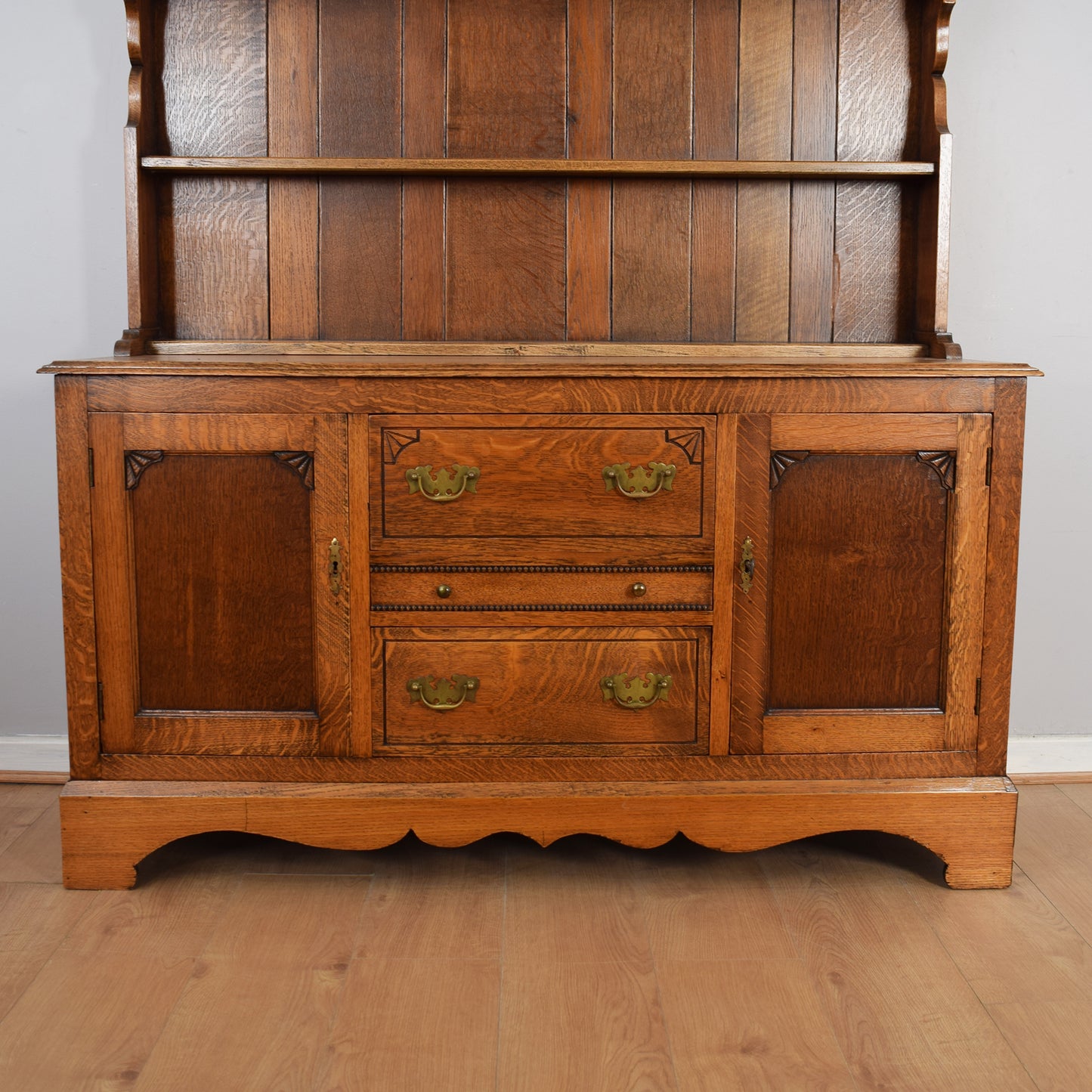 Restored Large Oak Dresser