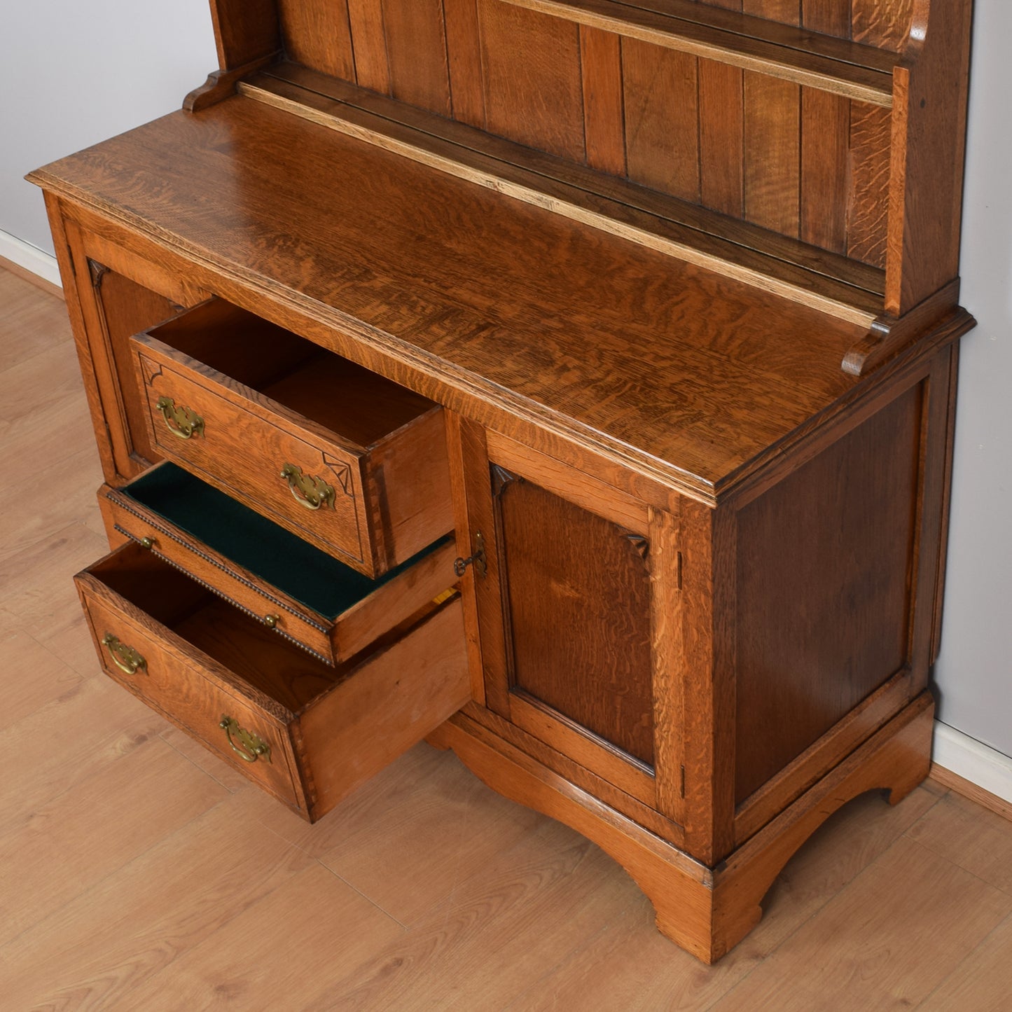 Restored Large Oak Dresser