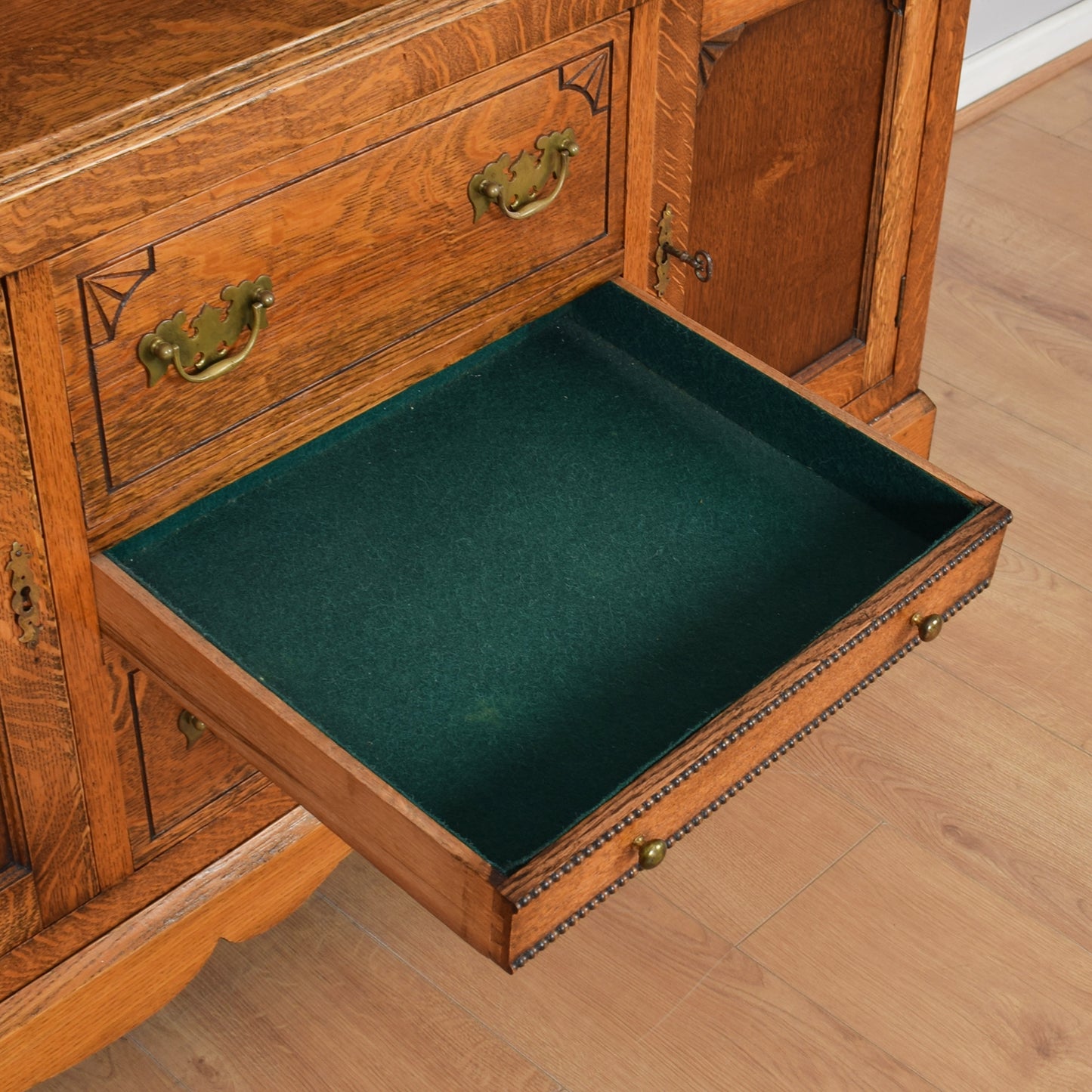 Restored Large Oak Dresser