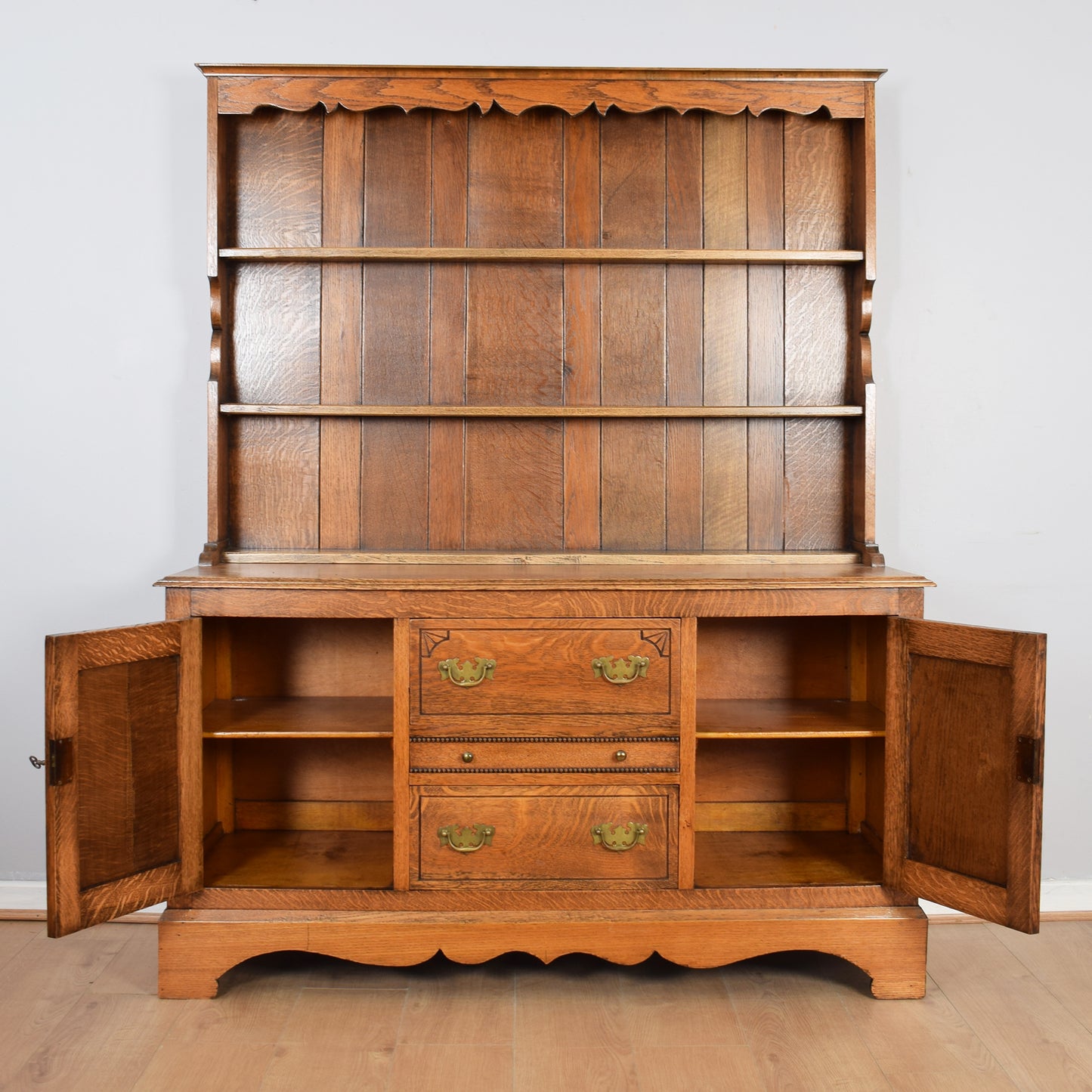 Restored Large Oak Dresser