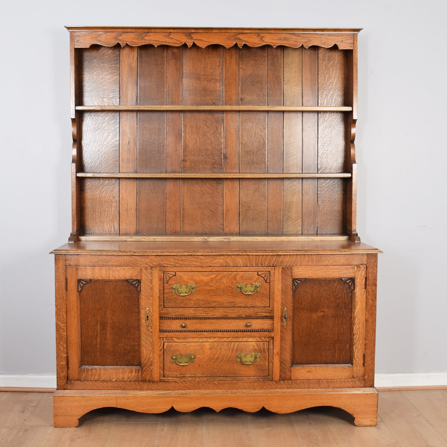 Restored Large Oak Dresser