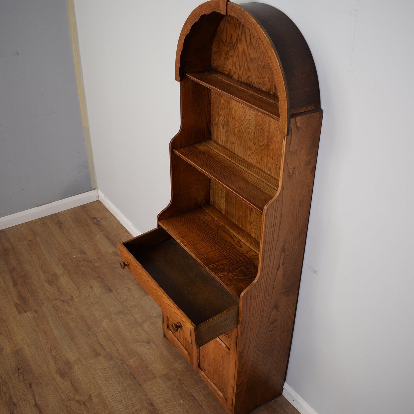 Restored Waterfall Bookcase