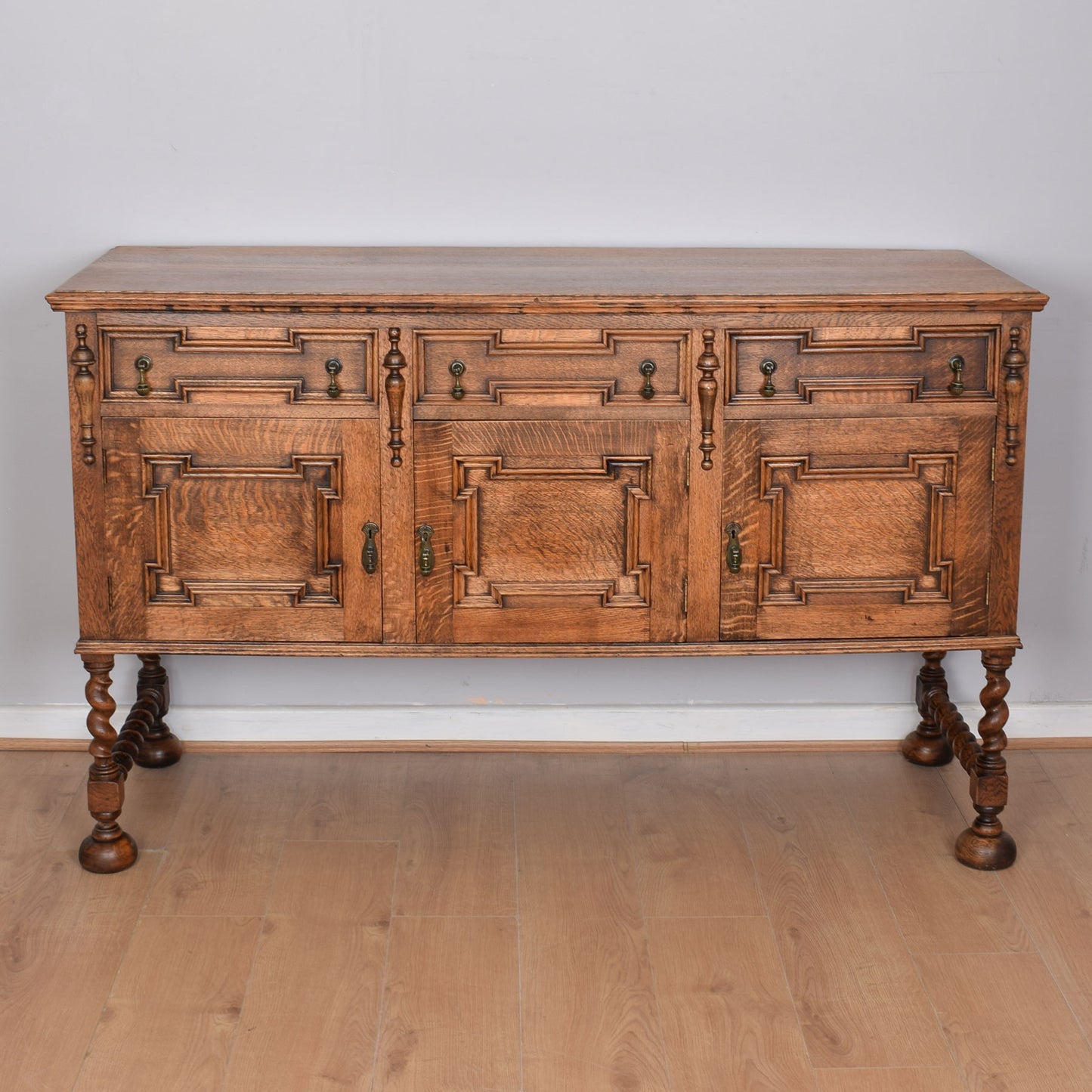 Vintage Oak Sideboard