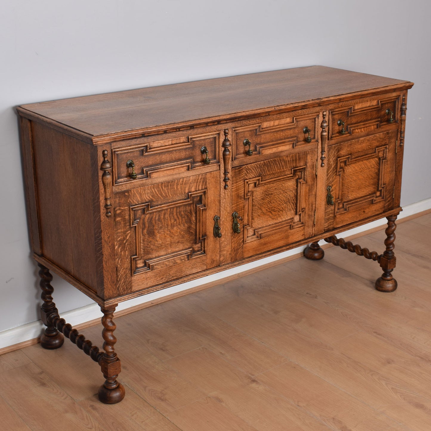 Vintage Oak Sideboard