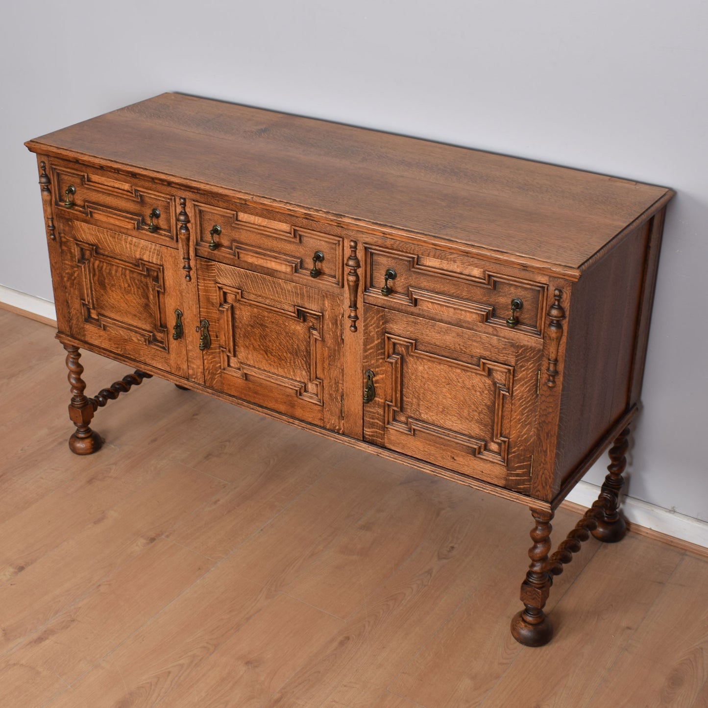 Vintage Oak Sideboard