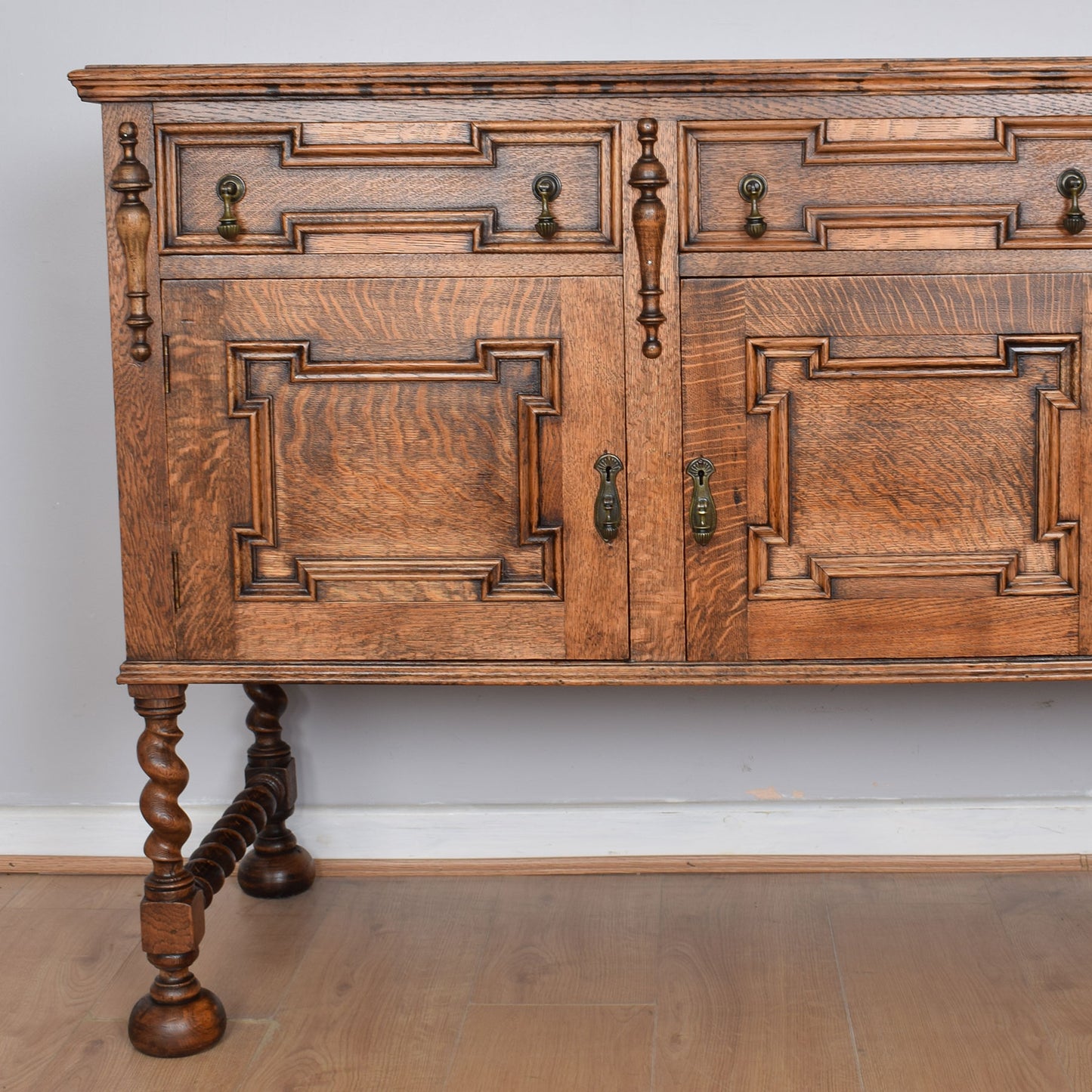 Vintage Oak Sideboard