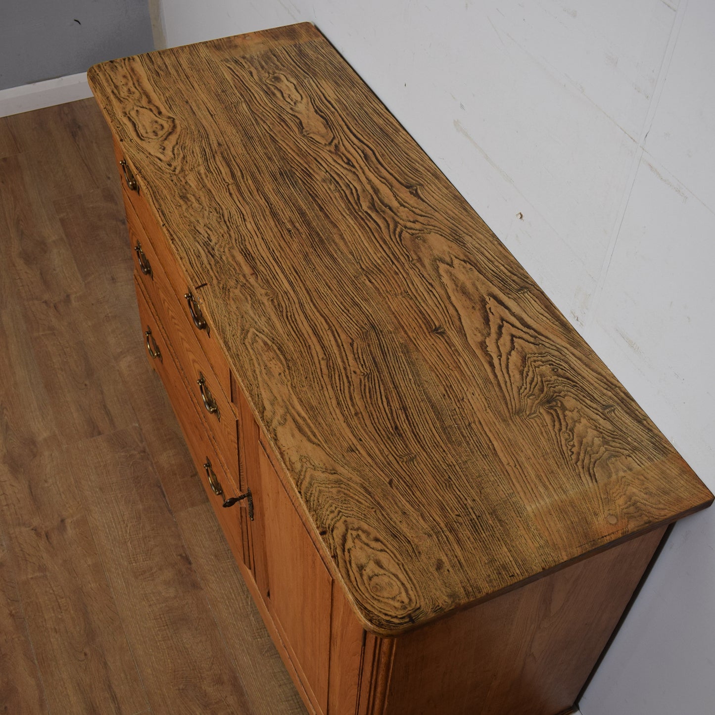 Restored Oak Sideboard
