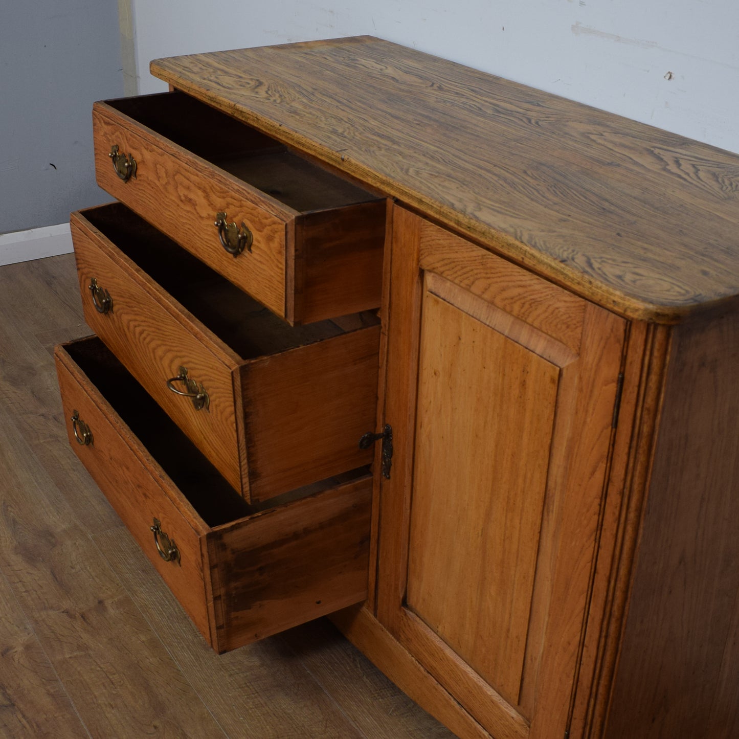 Restored Oak Sideboard