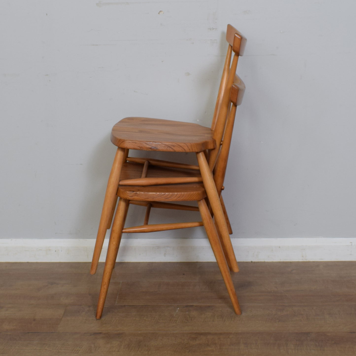 Vintage Ercol Stacking Chairs