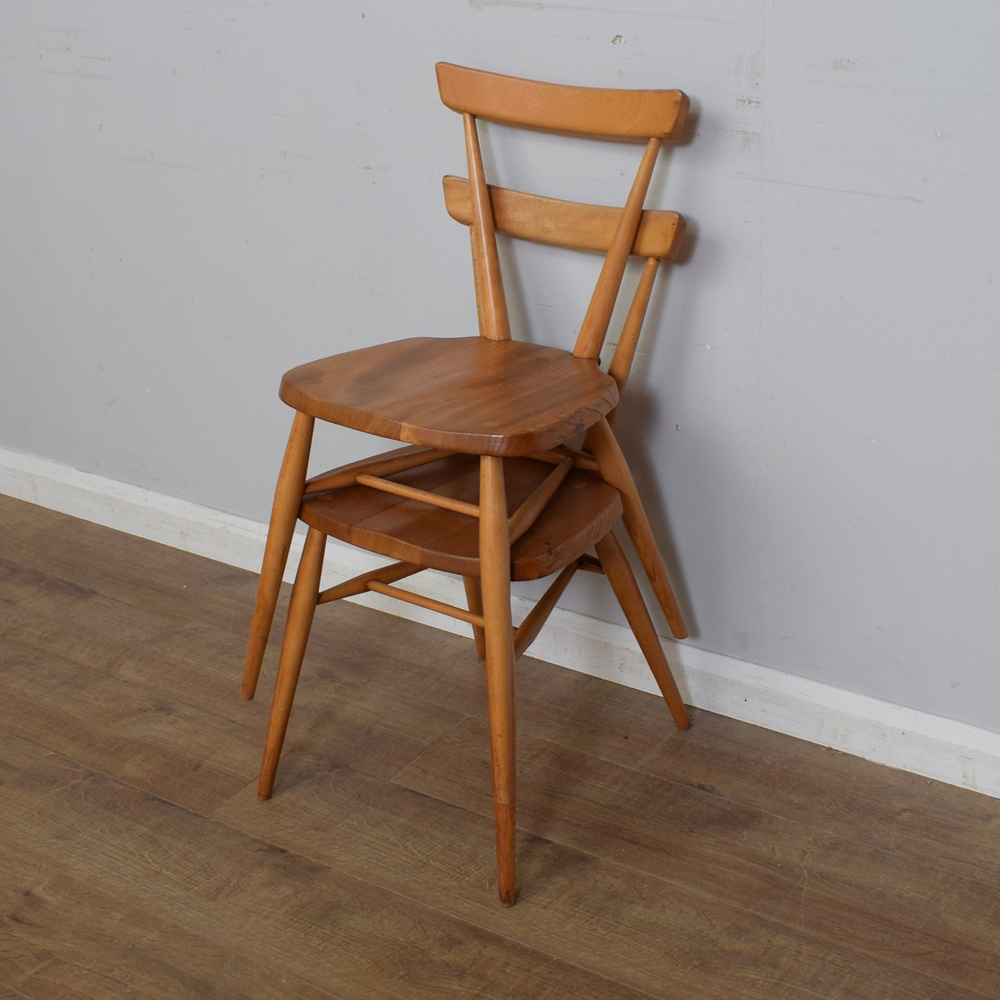 Vintage Ercol Stacking Chairs