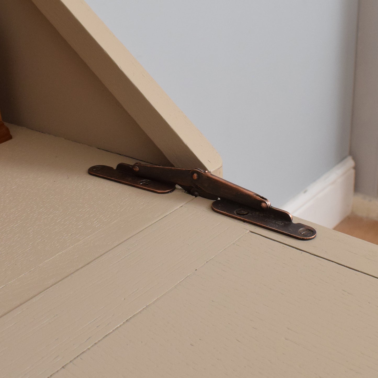 Painted Linenfold Bureau