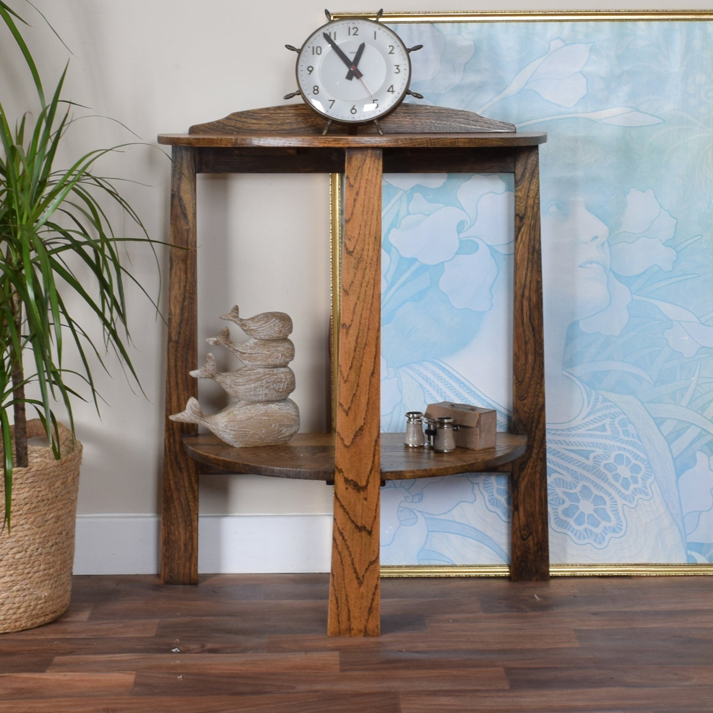 Oak Hall Table