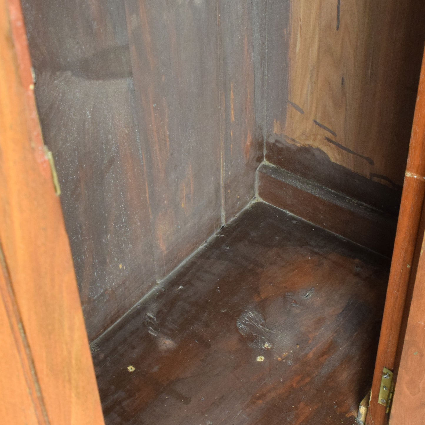 Carved Mahogany Hall Robe