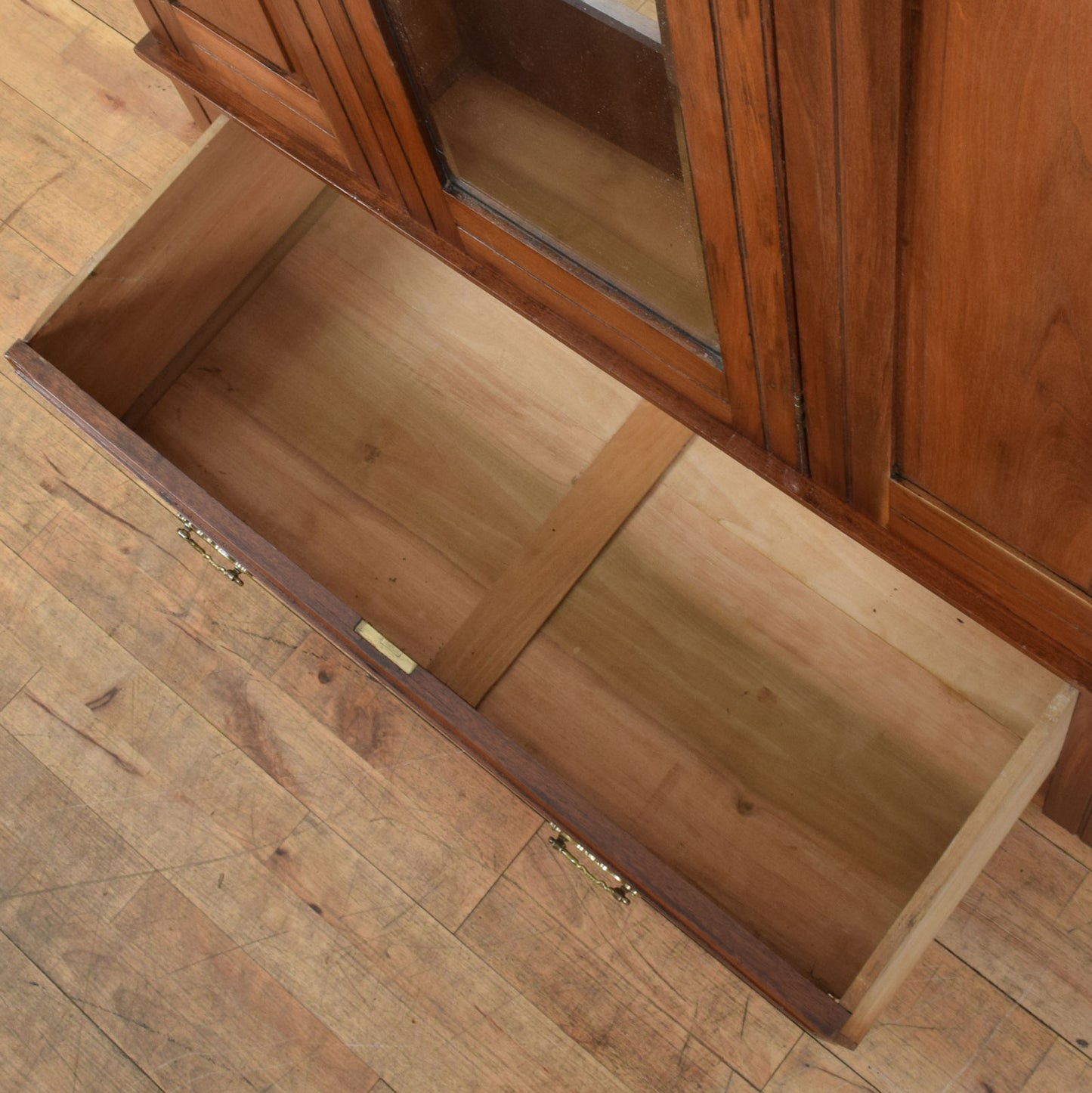 Carved Mahogany Hall Robe