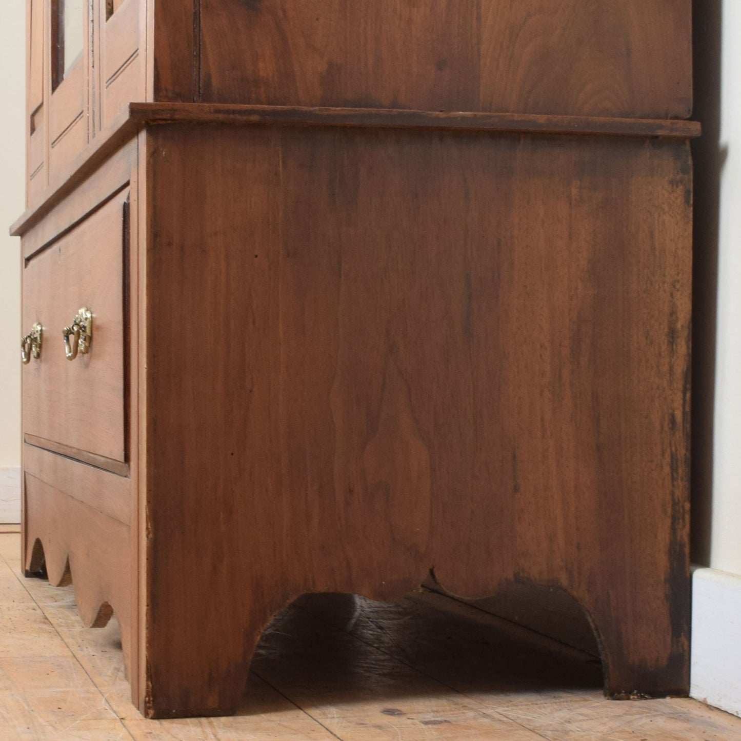 Carved Mahogany Hall Robe