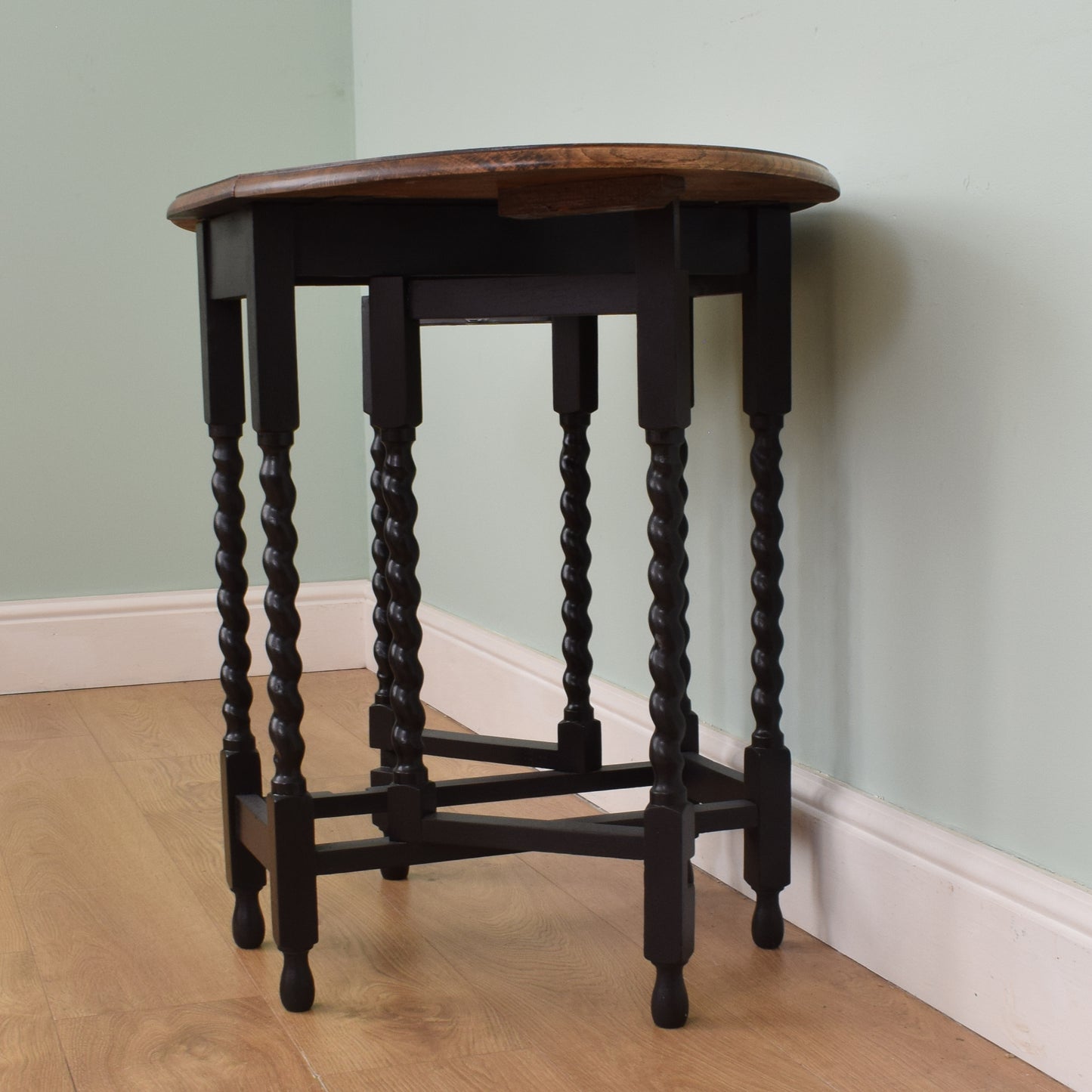 Painted Drop Leaf Table