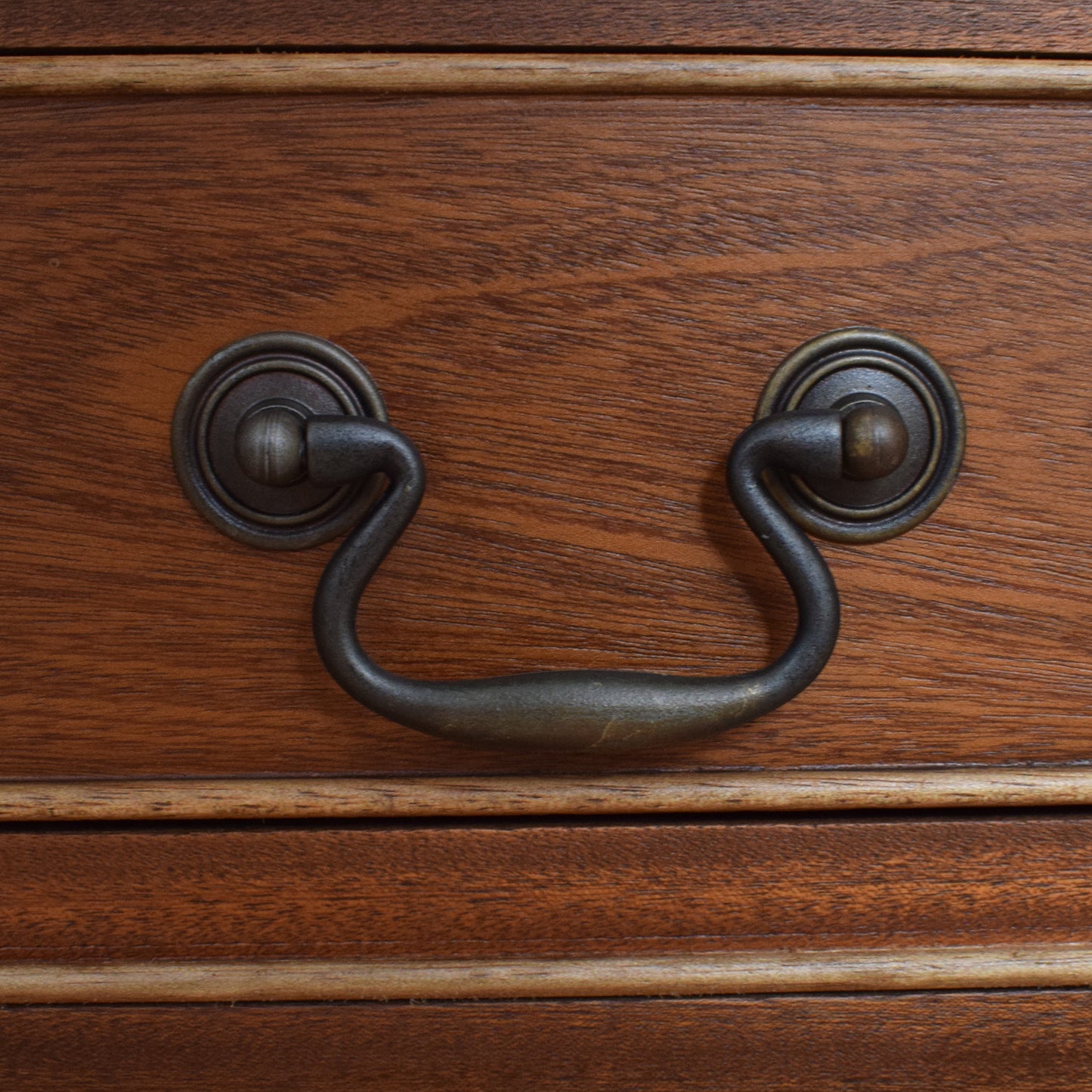 Restored Leather Top Pedestal Desk and Chair