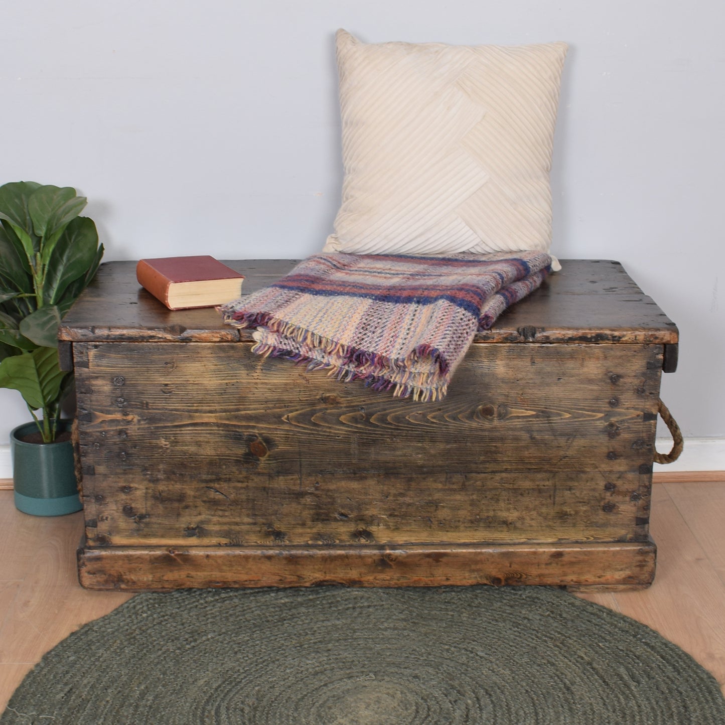 Old Wooden Trunk