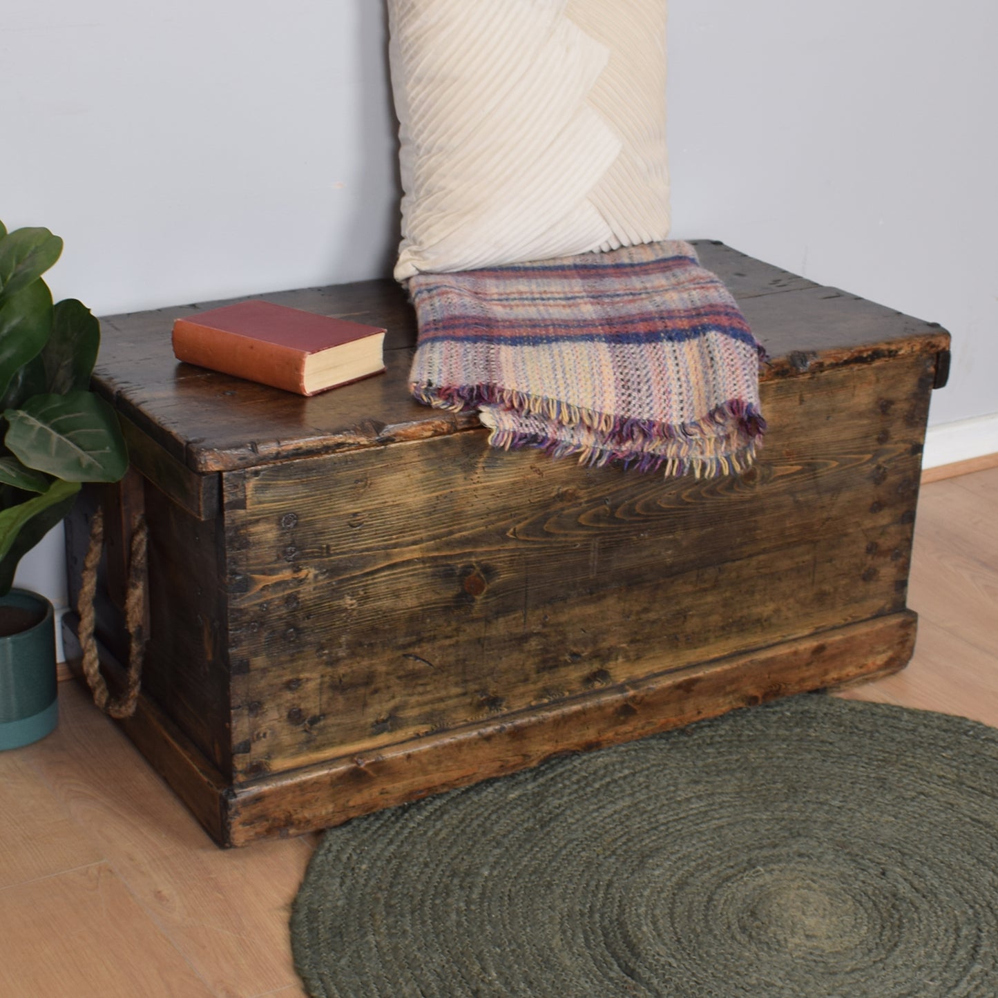 Old Wooden Trunk
