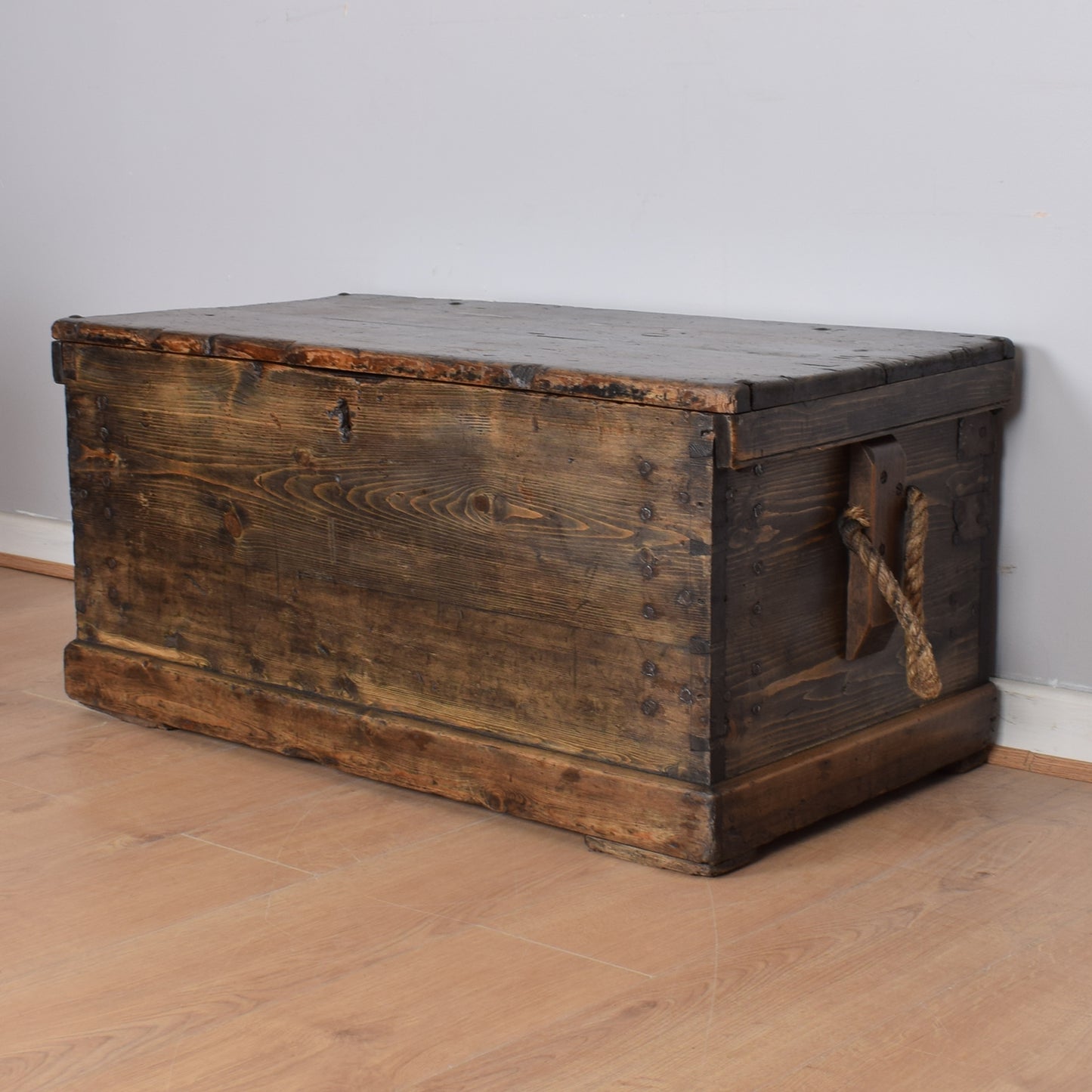 Old Wooden Trunk