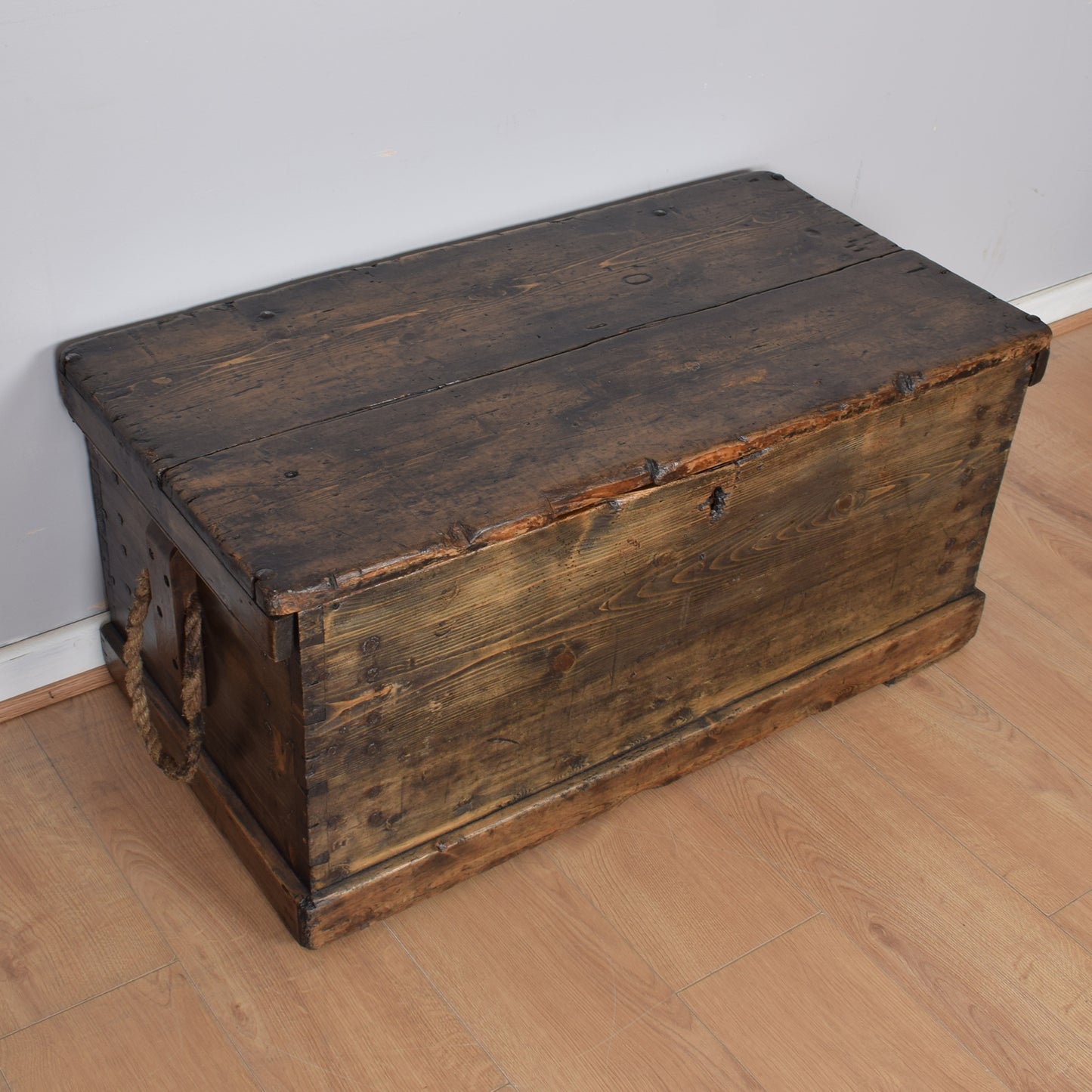 Old Wooden Trunk