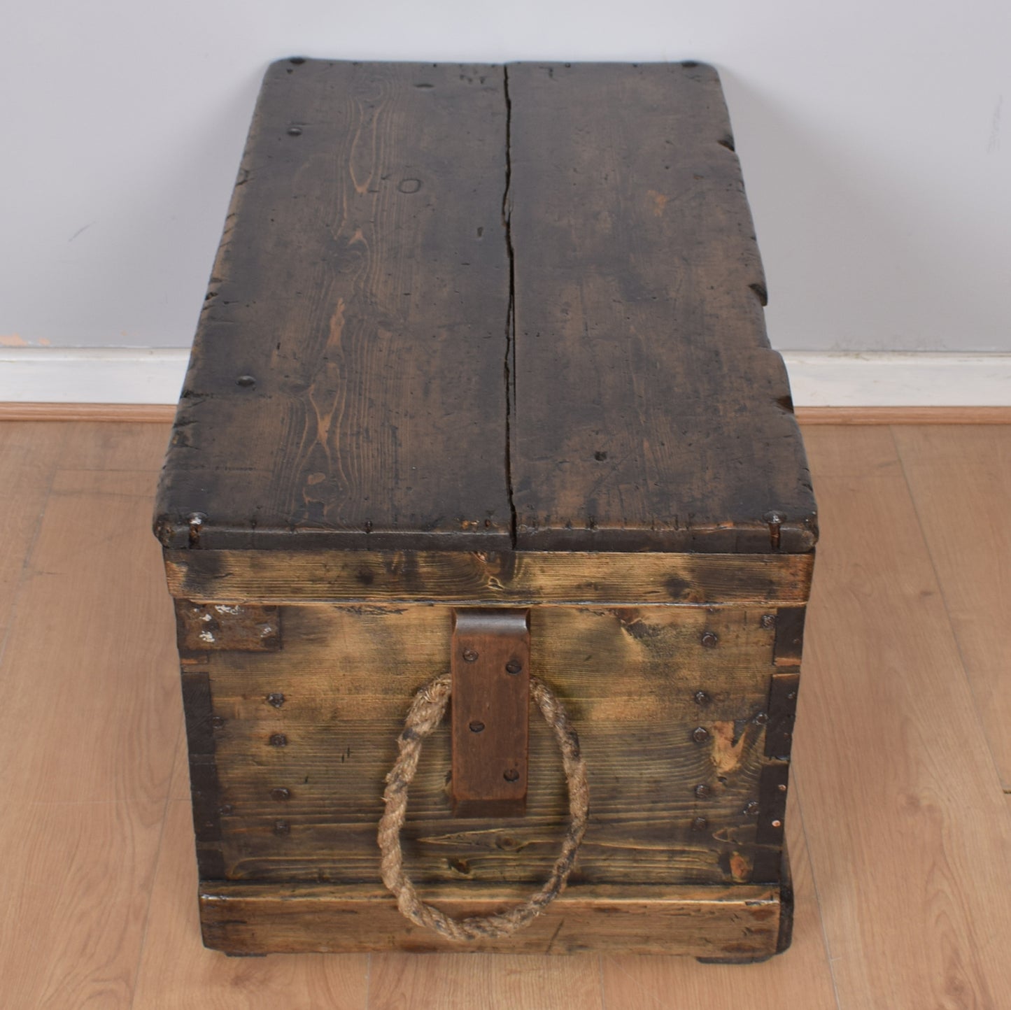Old Wooden Trunk