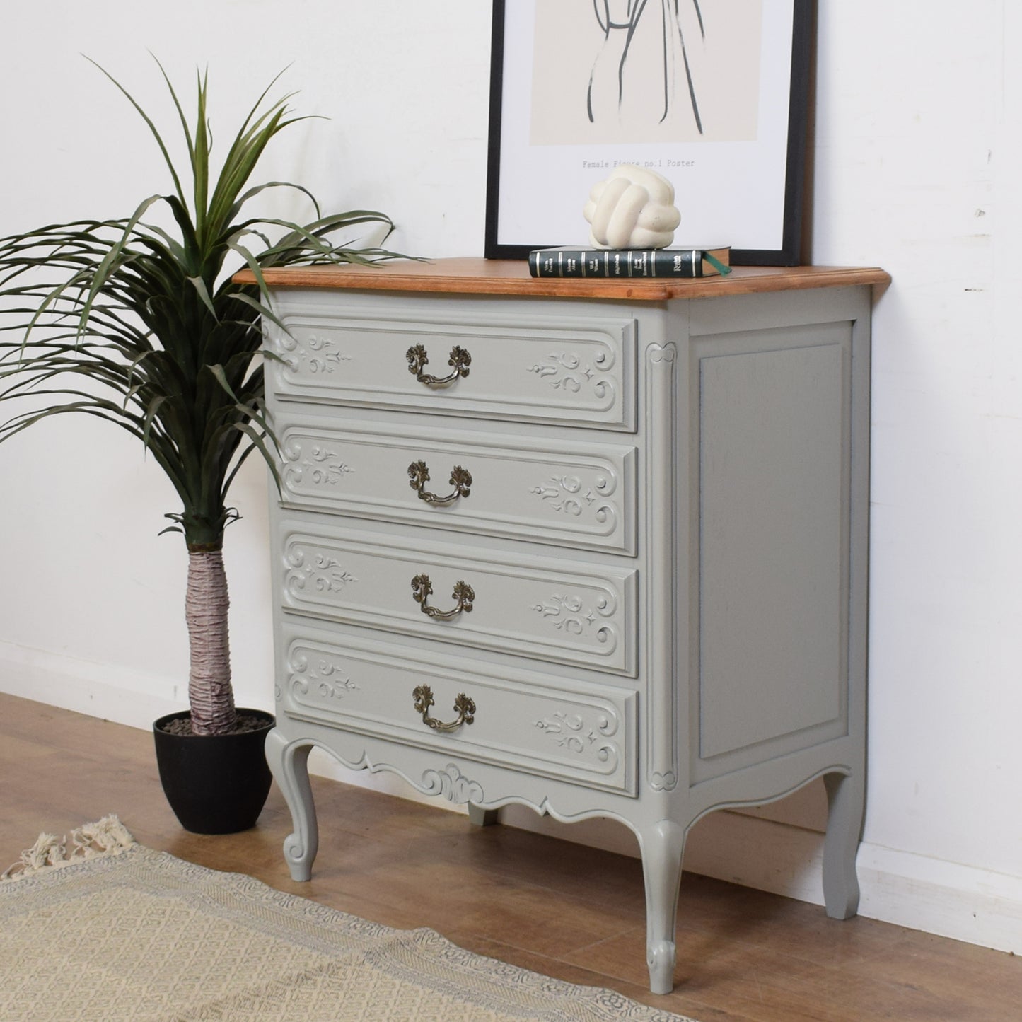 Restored French Chest Of Drawers