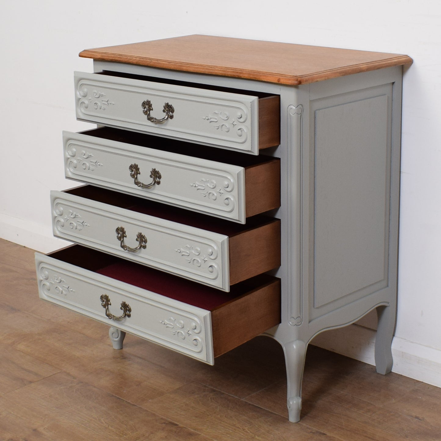 Restored French Chest Of Drawers