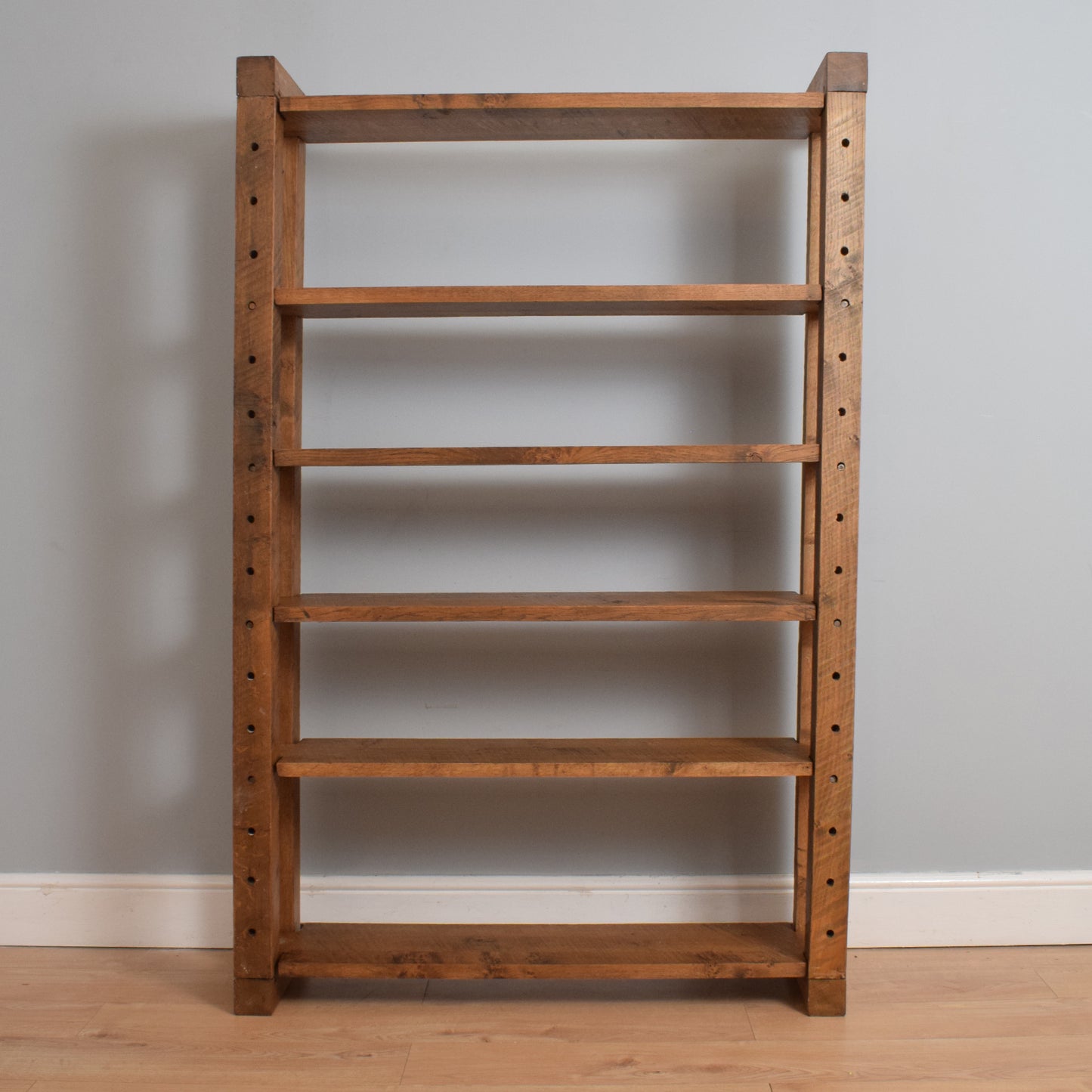 Restored Oak Cheese Rack