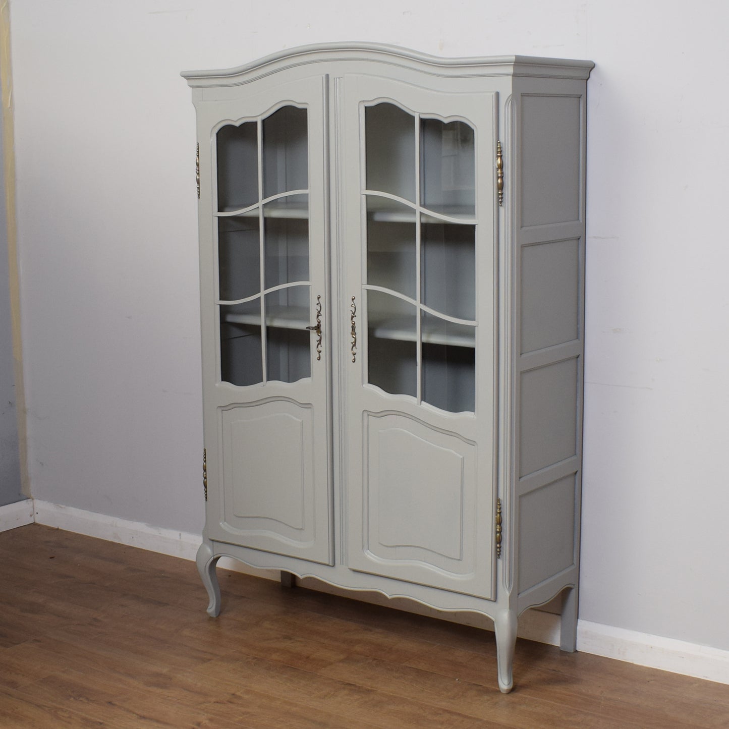 French Painted Vitrine