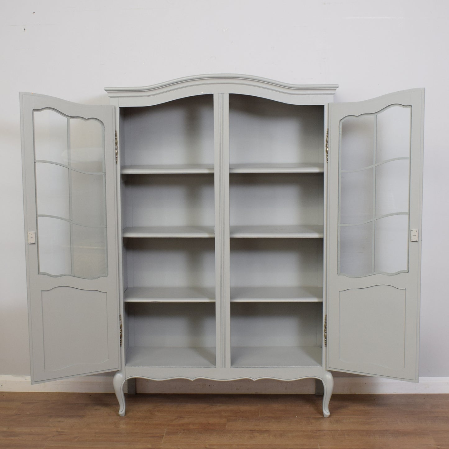 French Painted Vitrine