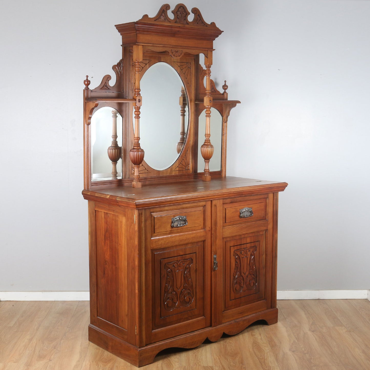 Large Mirrored Sideboard