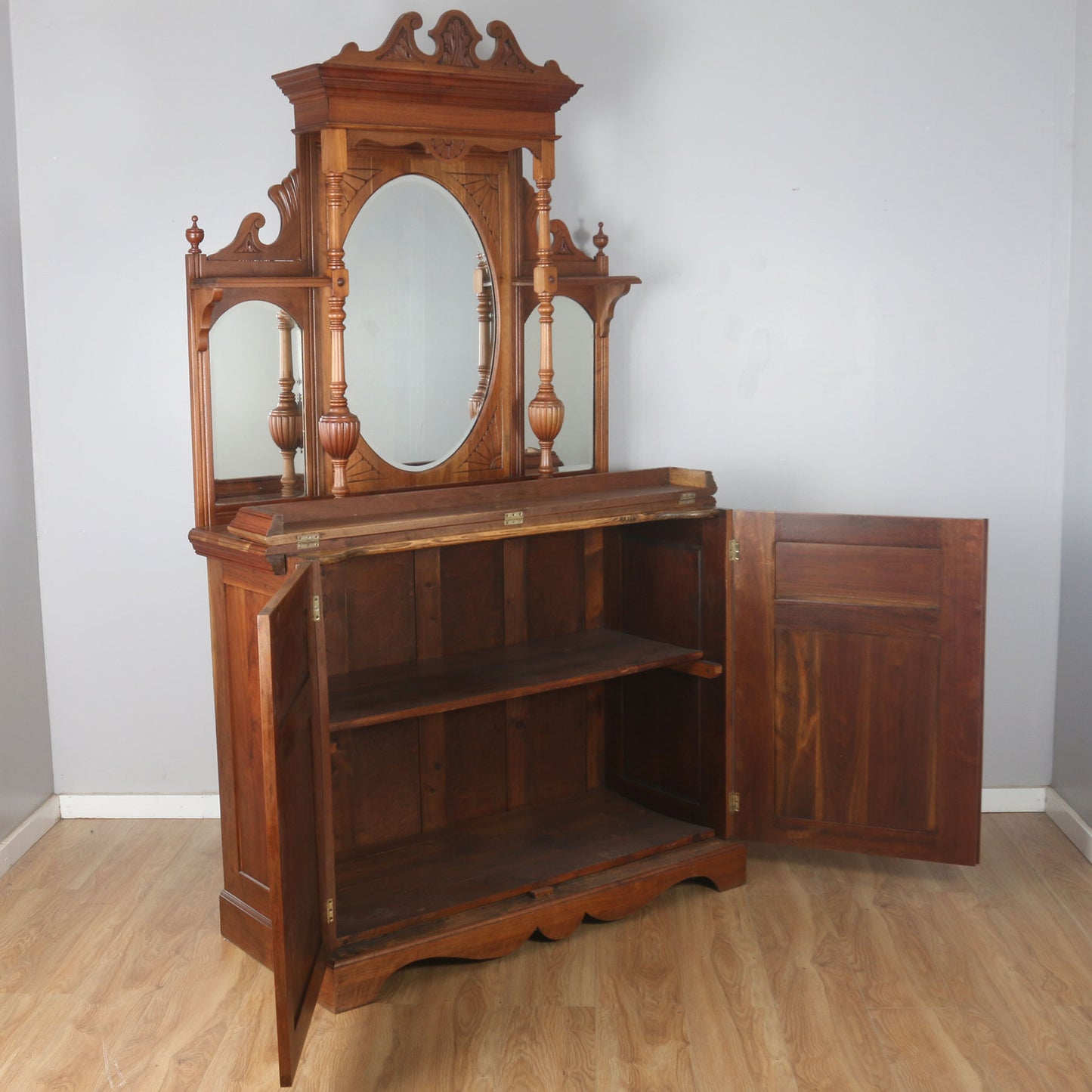 Large Mirrored Sideboard