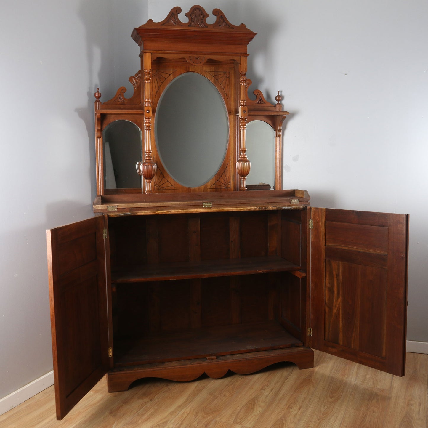 Large Mirrored Sideboard