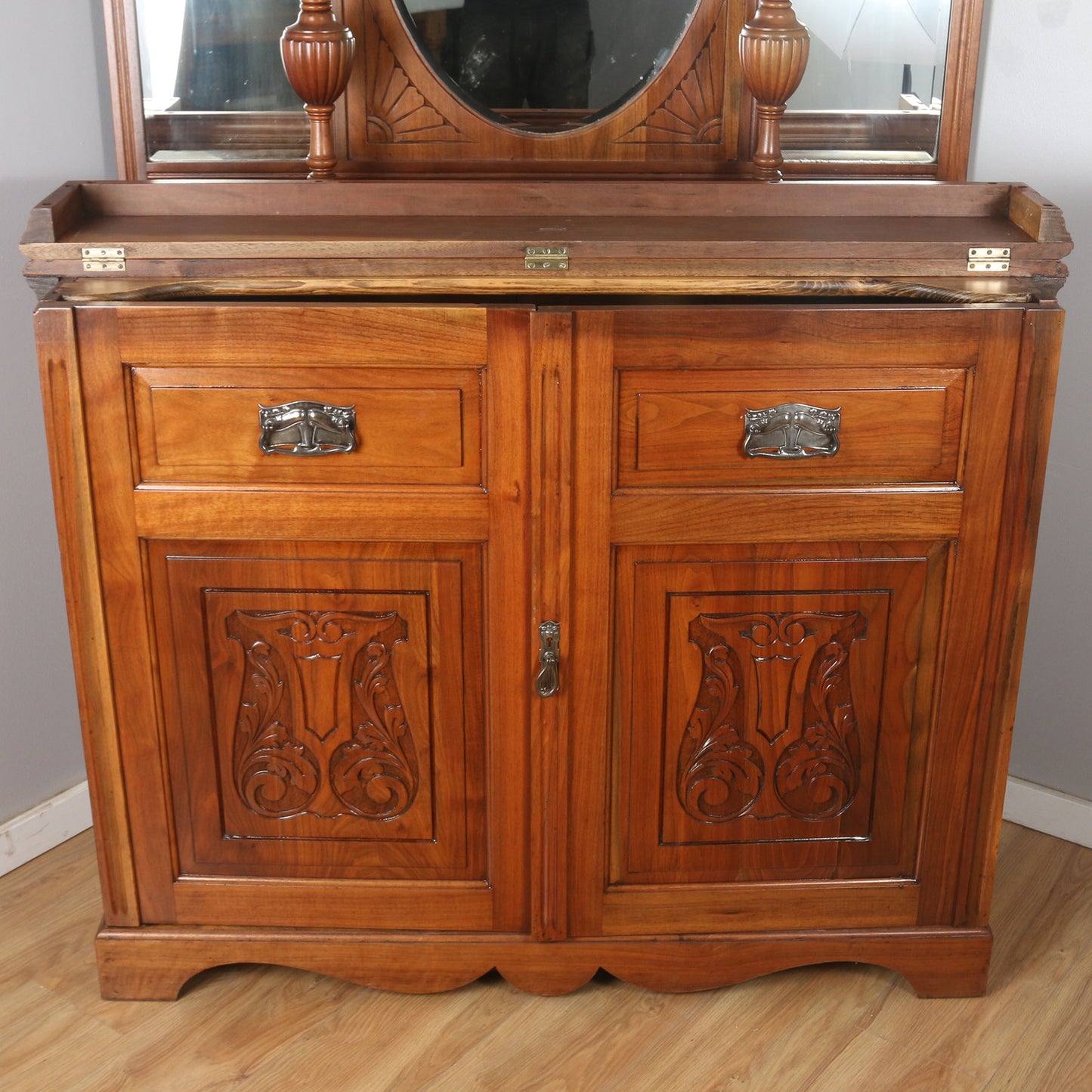 Large Mirrored Sideboard