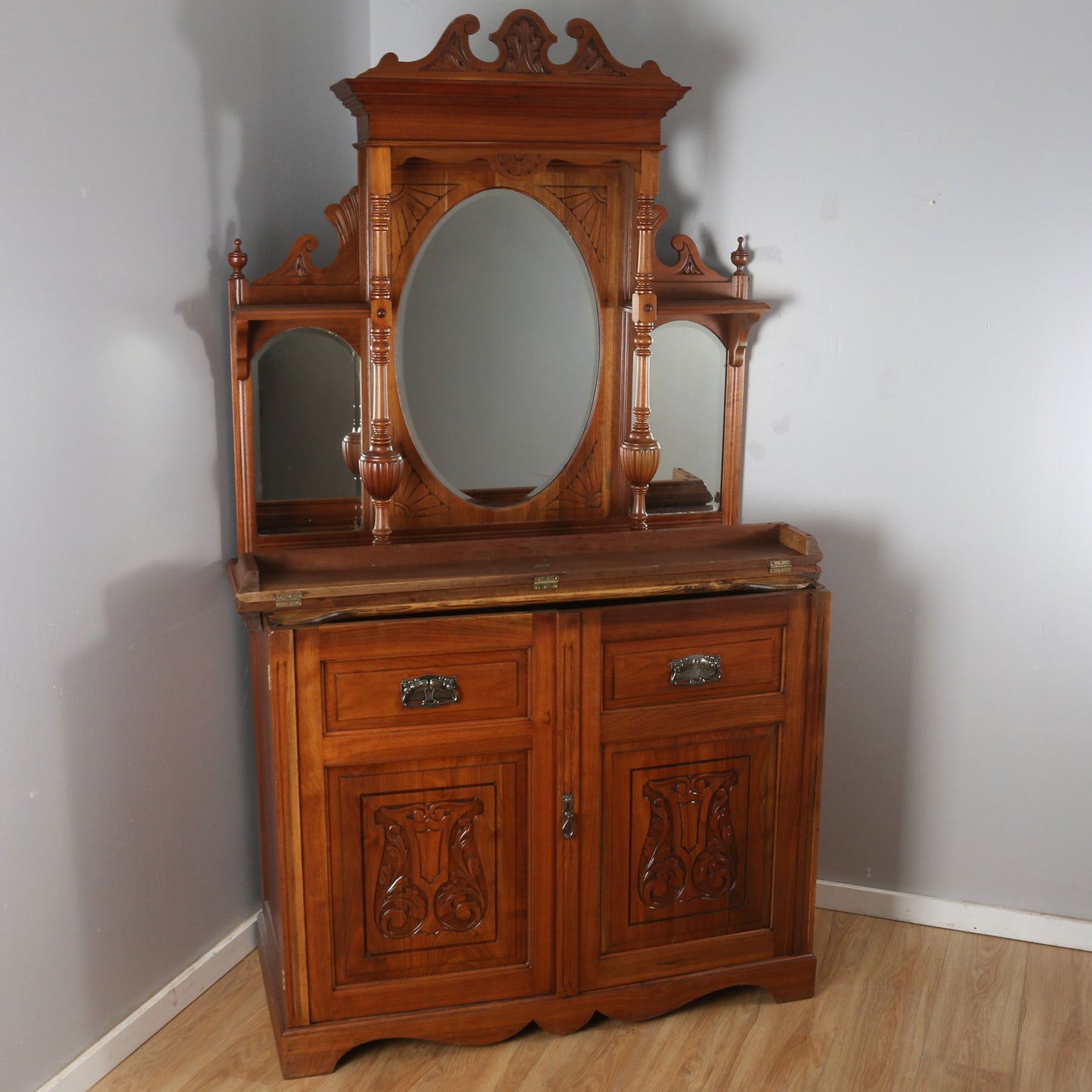Large Mirrored Sideboard