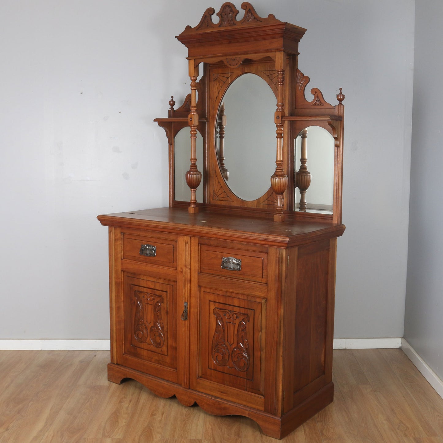 Large Mirrored Sideboard