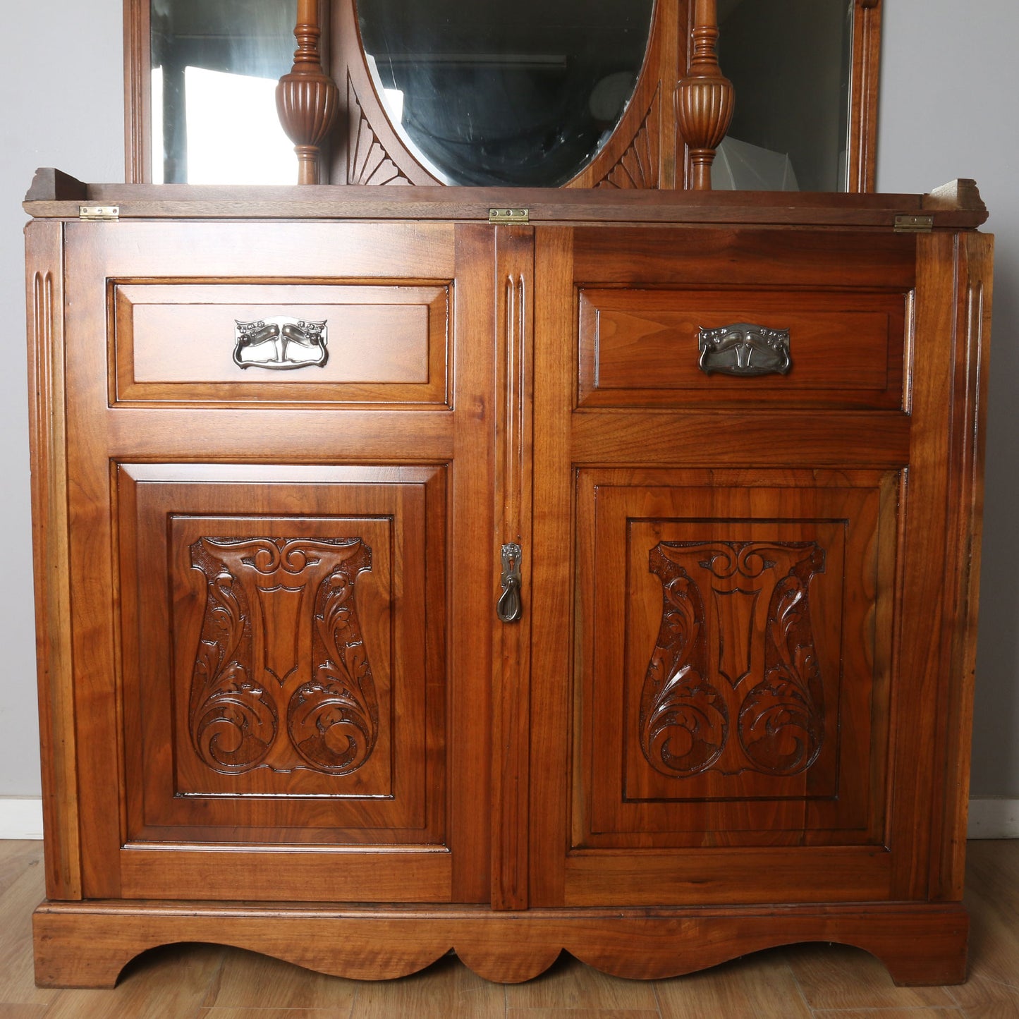 Large Mirrored Sideboard