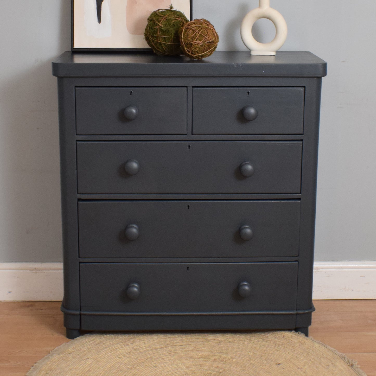 Large Painted Chest of Drawers