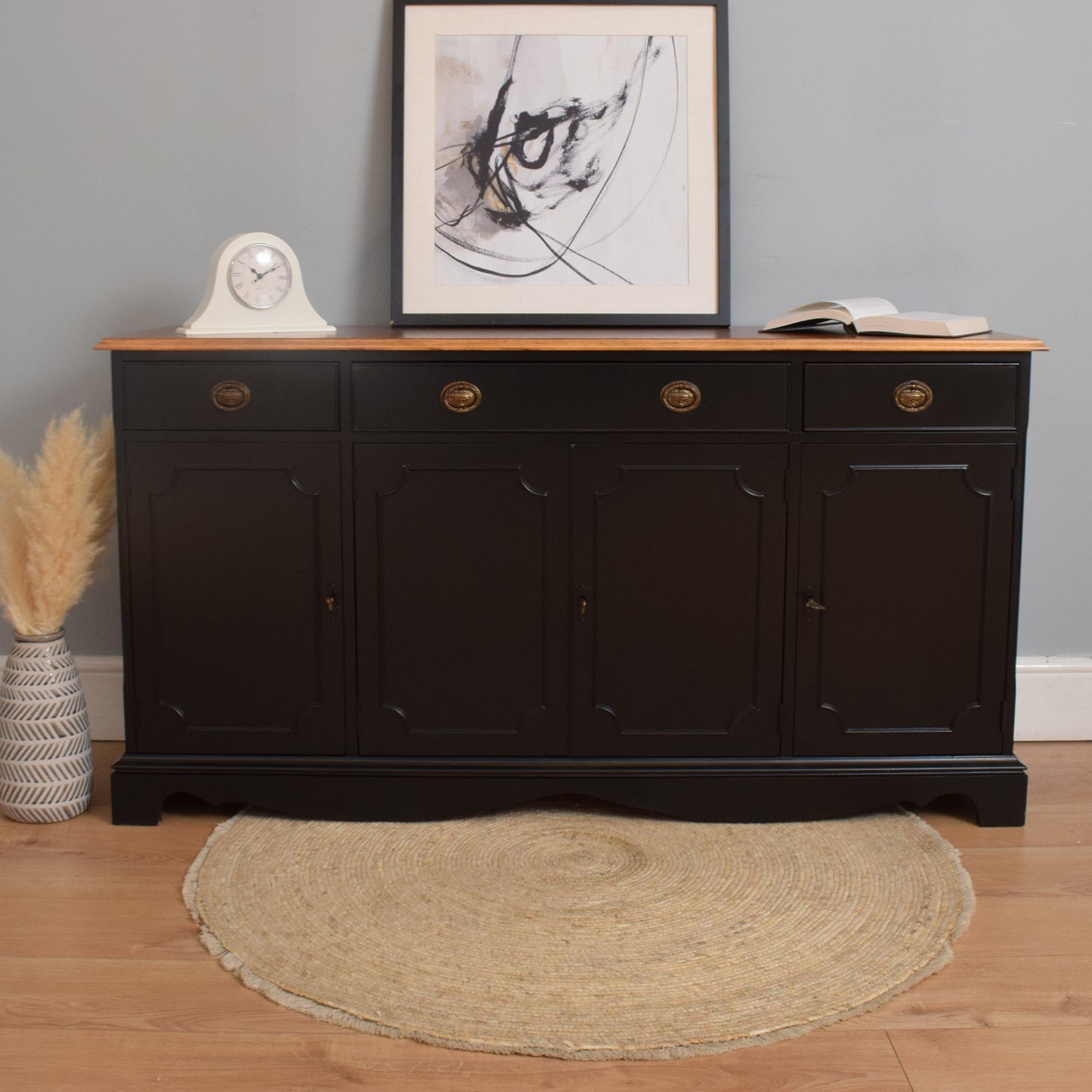 Painted Mahogany Sideboard
