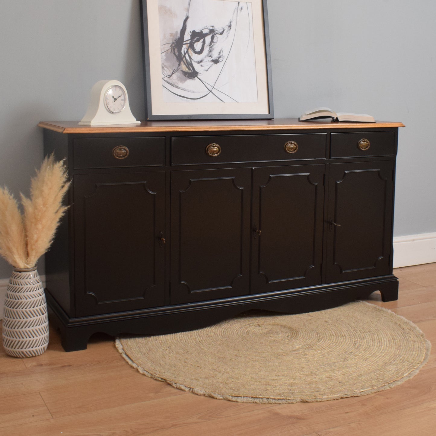 Painted Mahogany Sideboard