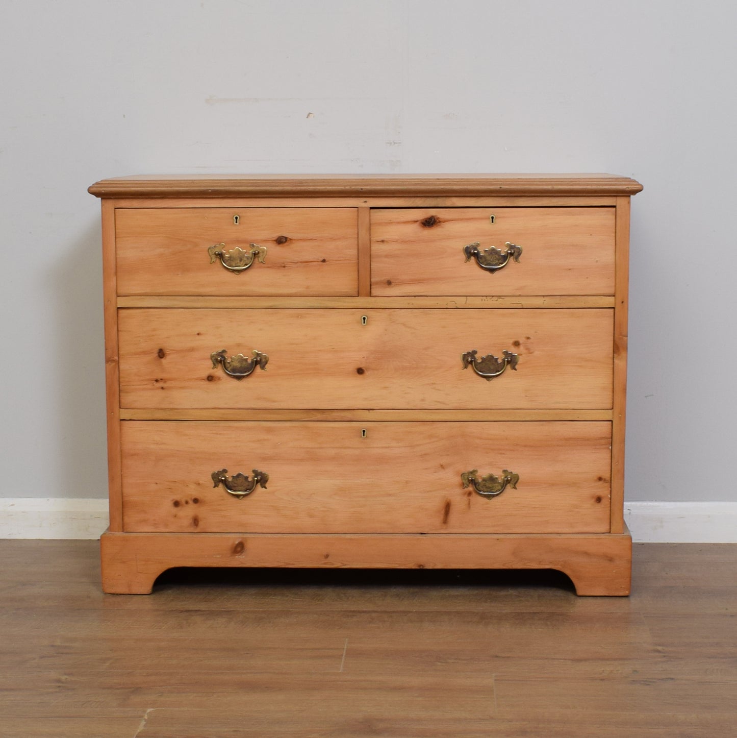 Antique Pine Chest Of Drawers