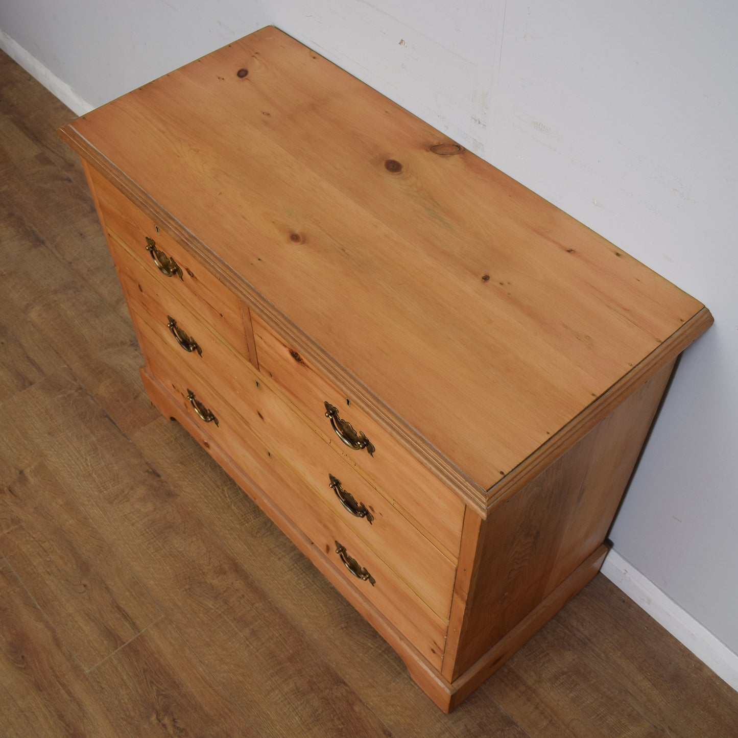 Antique Pine Chest Of Drawers