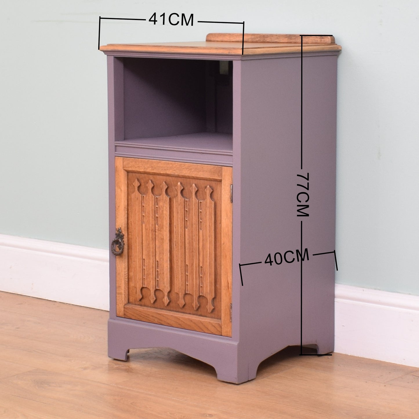 Painted Oak Bedside