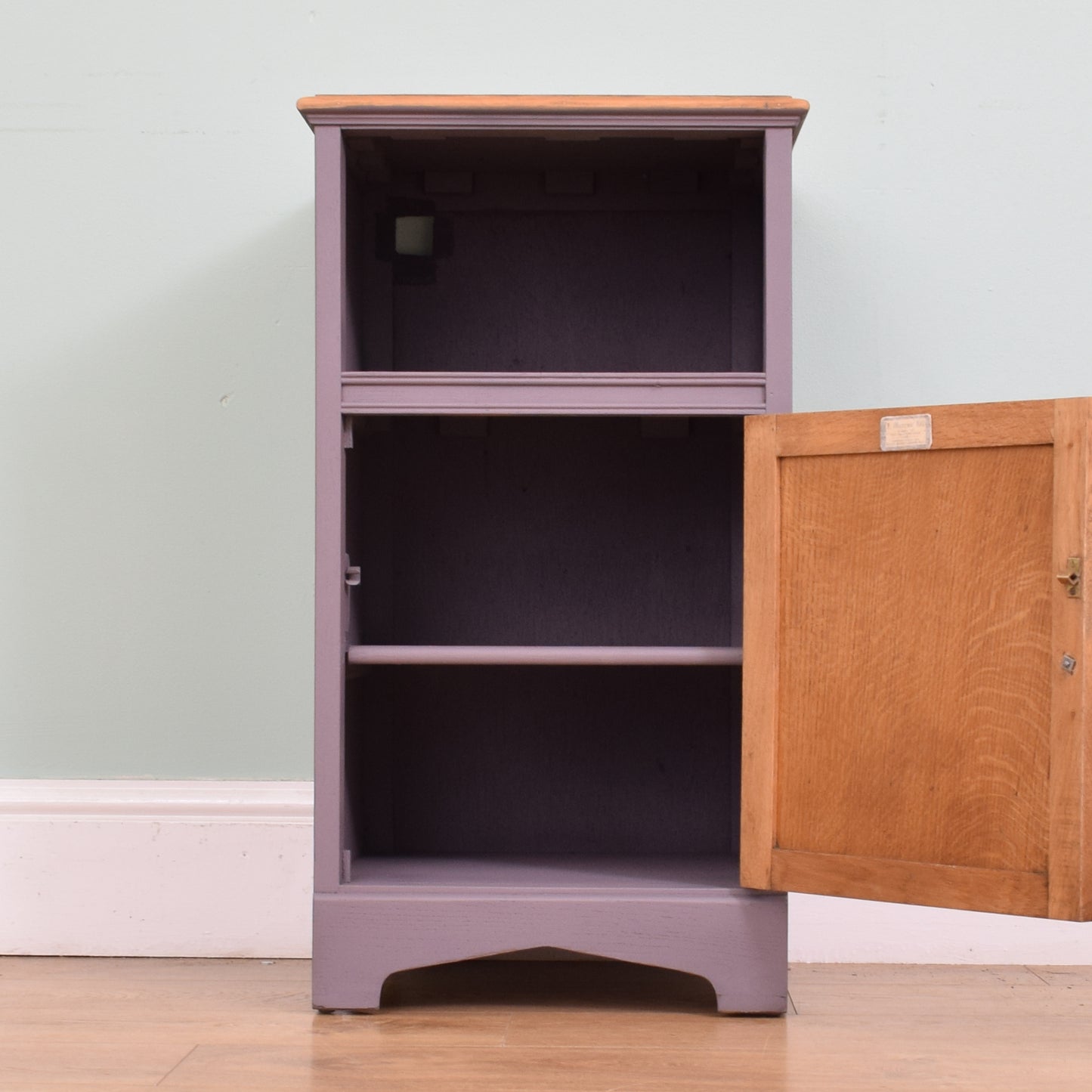 Painted Oak Bedside