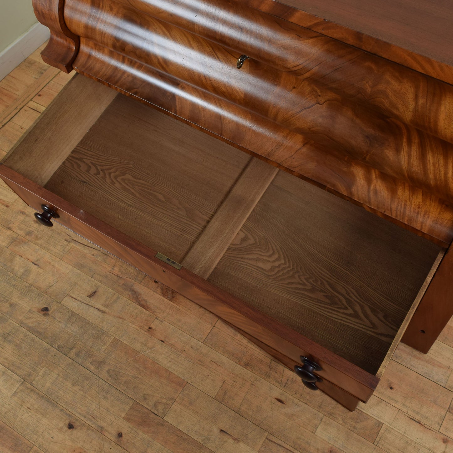 Large Walnut Chest of Drawers