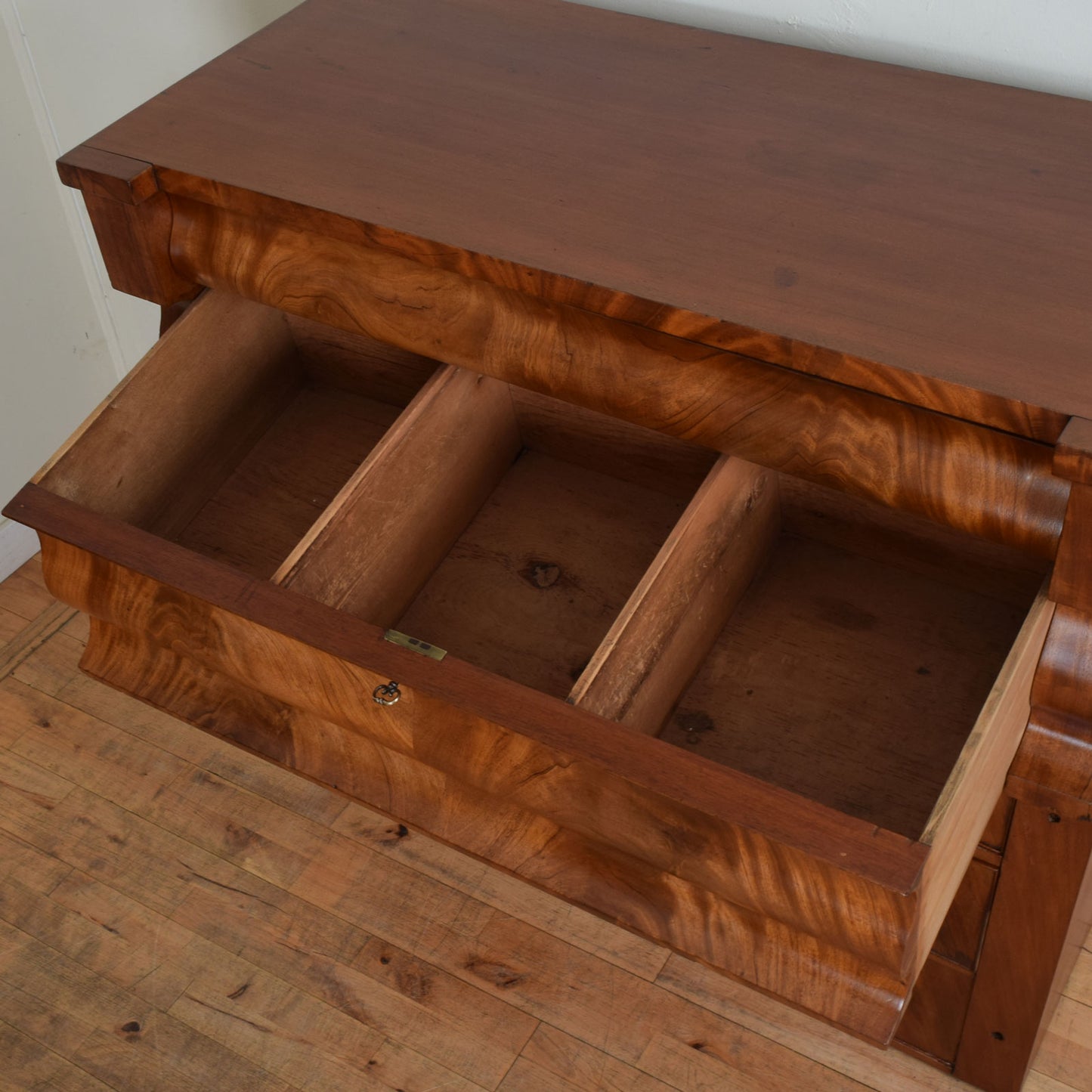 Large Walnut Chest of Drawers