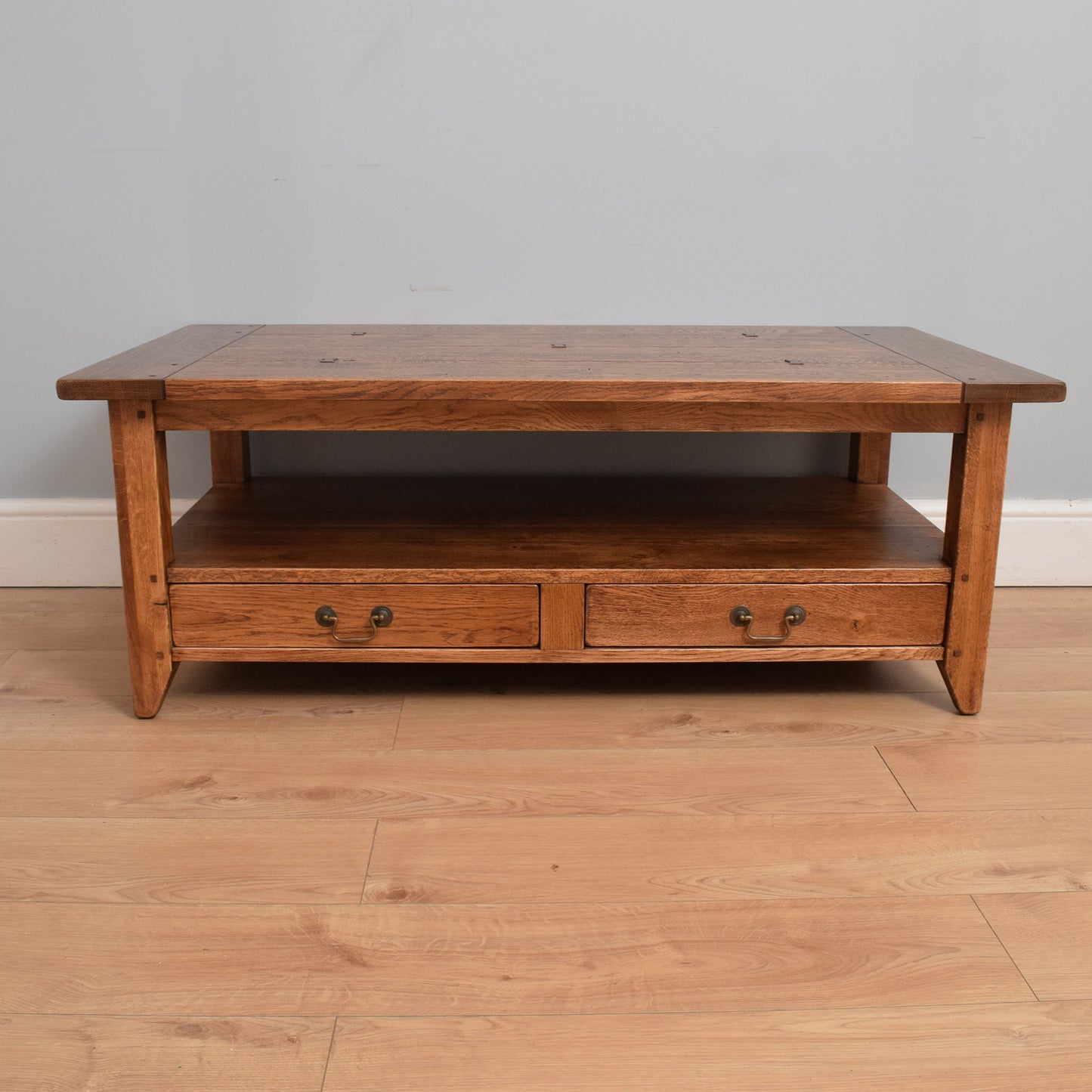 Rustic Oak Coffee Table