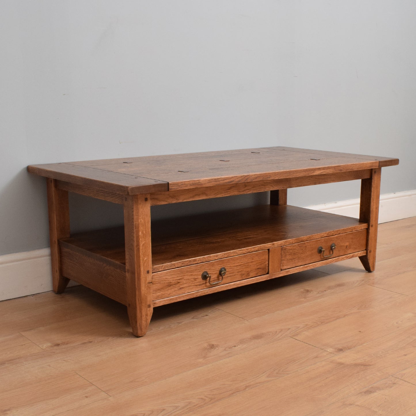 Rustic Oak Coffee Table